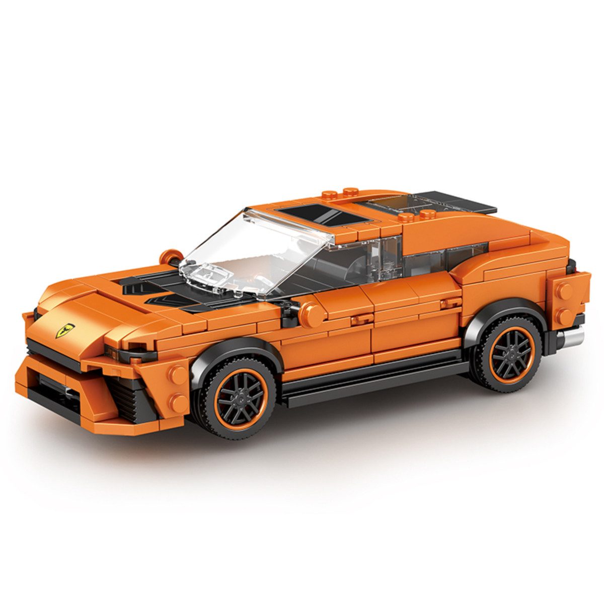 Reobrix 690 Spielbausteine, (Konstruktionsspielzeug, 408 St., Bauset), SUV Modell im Maßstab 1:24 mit öffnenden Türen