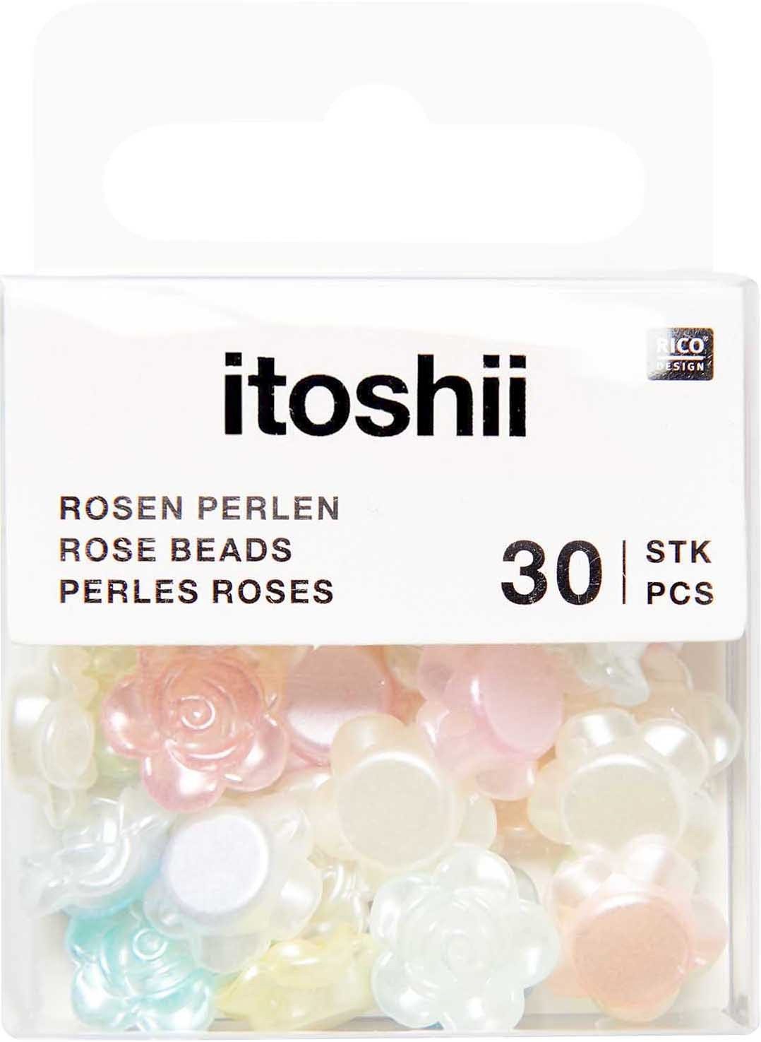 Bastelperlen itoshii Perlen Rosen