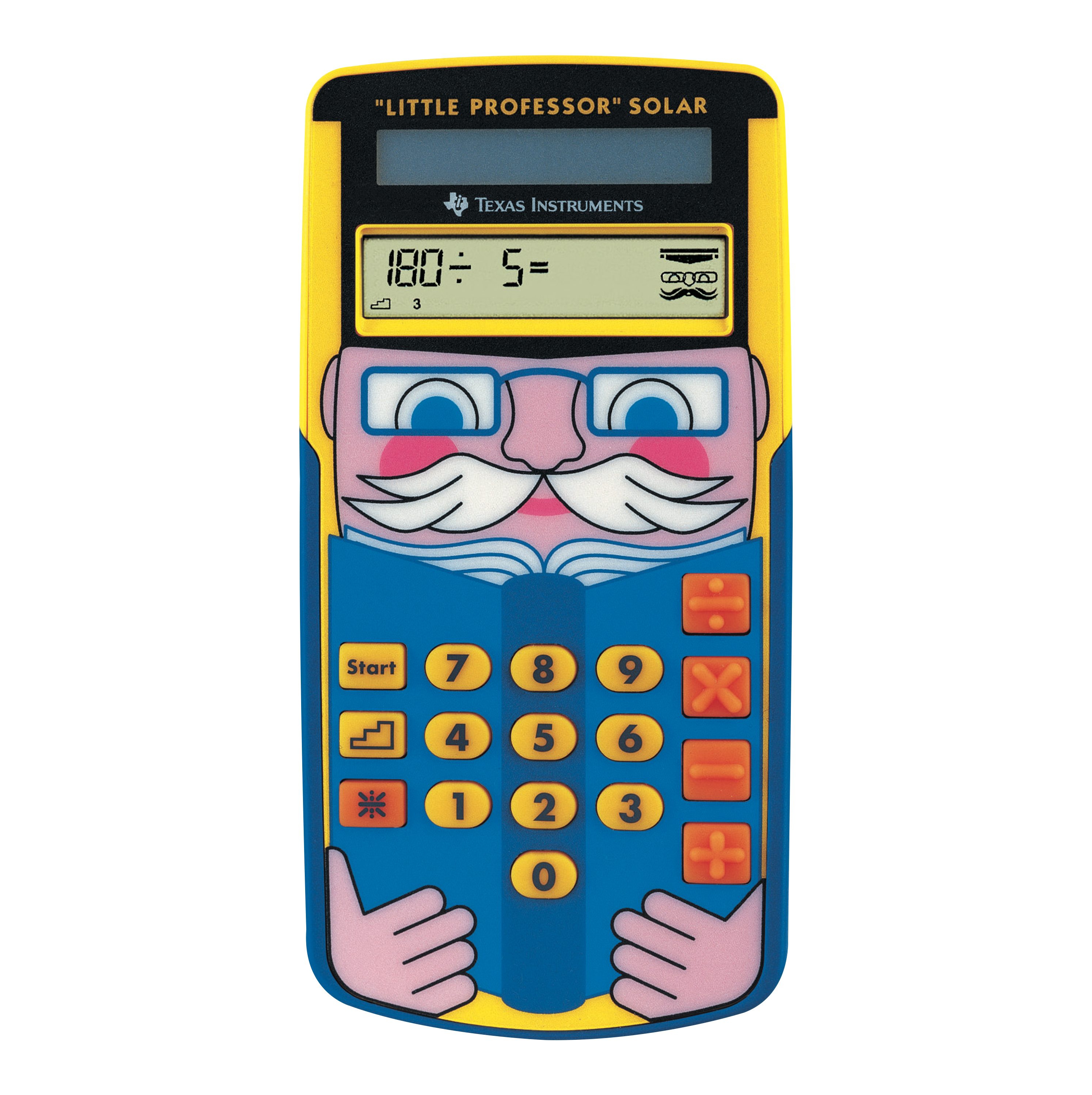 Texas Instruments Taschenrechner TI LPROF Little Professor™ Solar, Grundschule, Solar, Spielend Mathe lernen