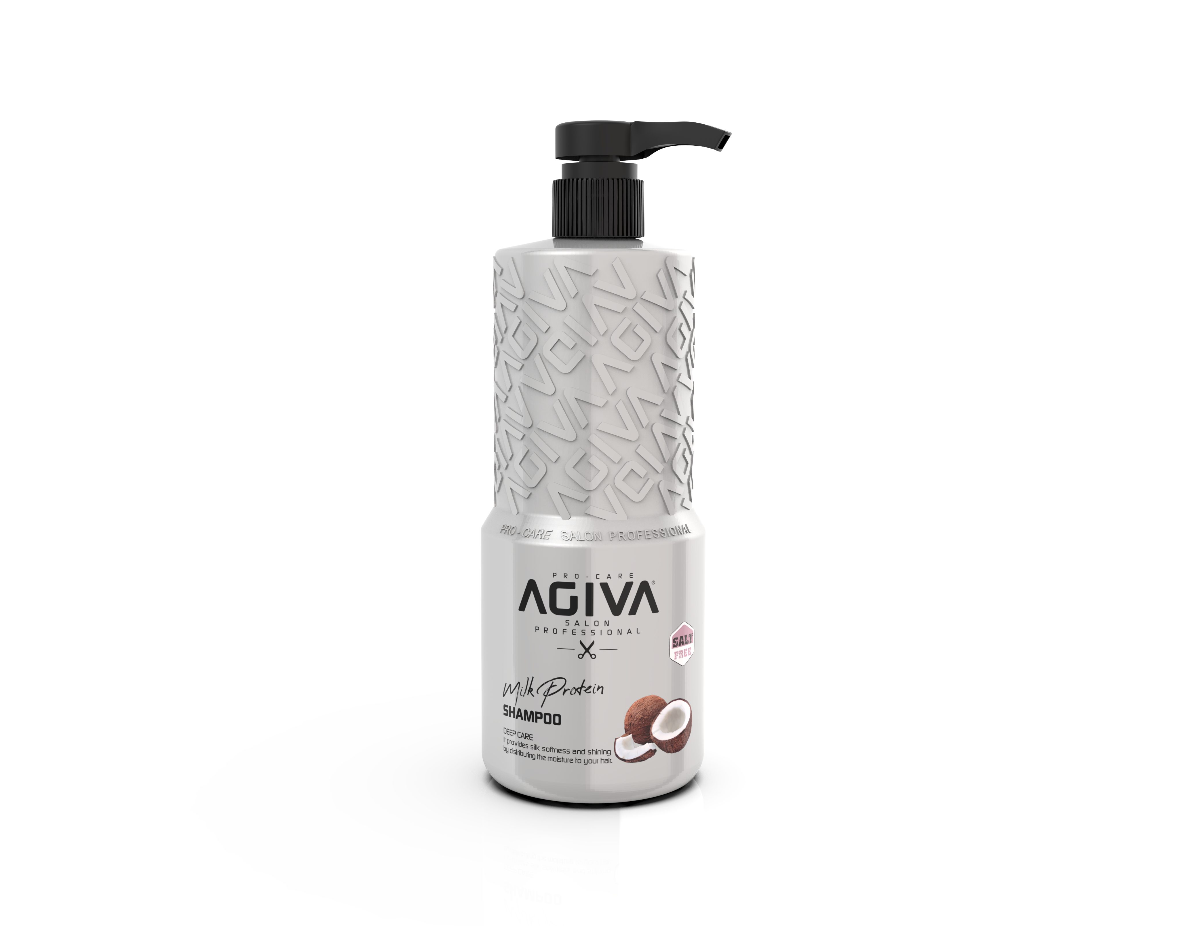 AGIVA Professional Haarshampoo AGIVA Milk Protein Shampoo Intensivreinigung Salzfrei 800ml