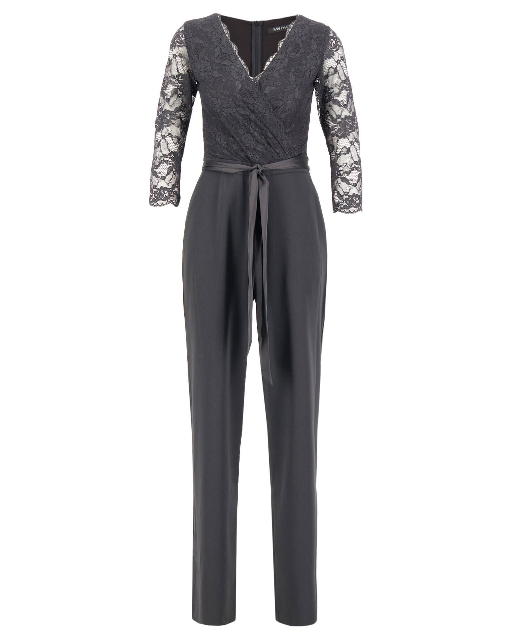 SWING Jumpsuit Damen Jumpsuit 3/4-Arm (1-tlg) günstig online kaufen