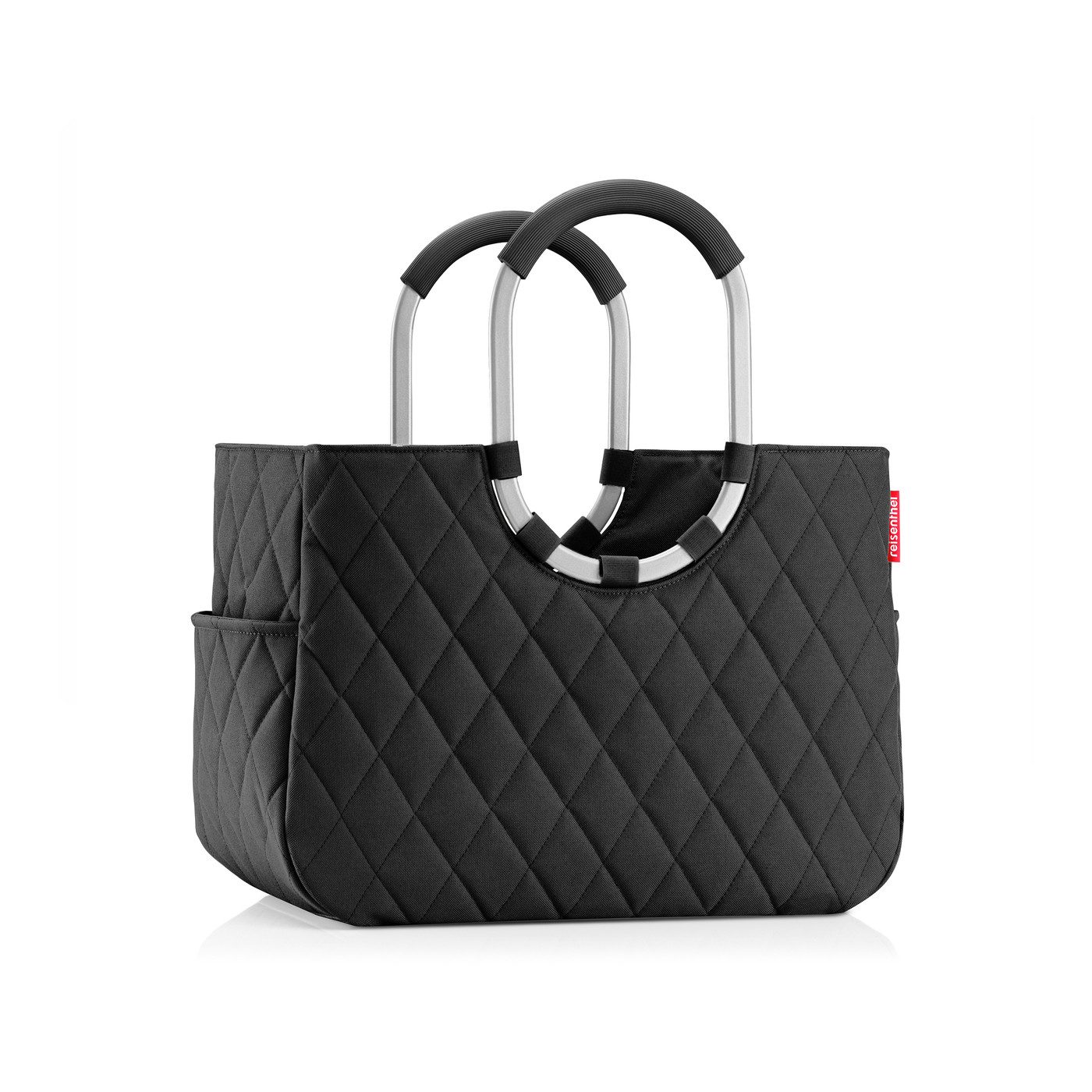 REISENTHEL® Shopper loopshopper L (1-tlg), gepolsterte Griffe, Standfüße, Reißverschlusstasche, Stecktaschen