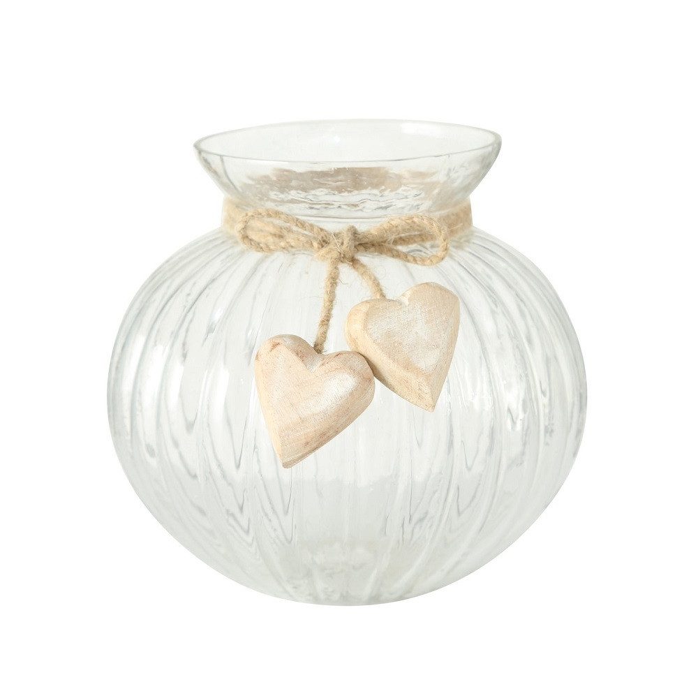 BOLTZE GRUPPE GmbH Windlicht Windlicht Rudy D17cm H 16 cm Glas klar, Stückpreis