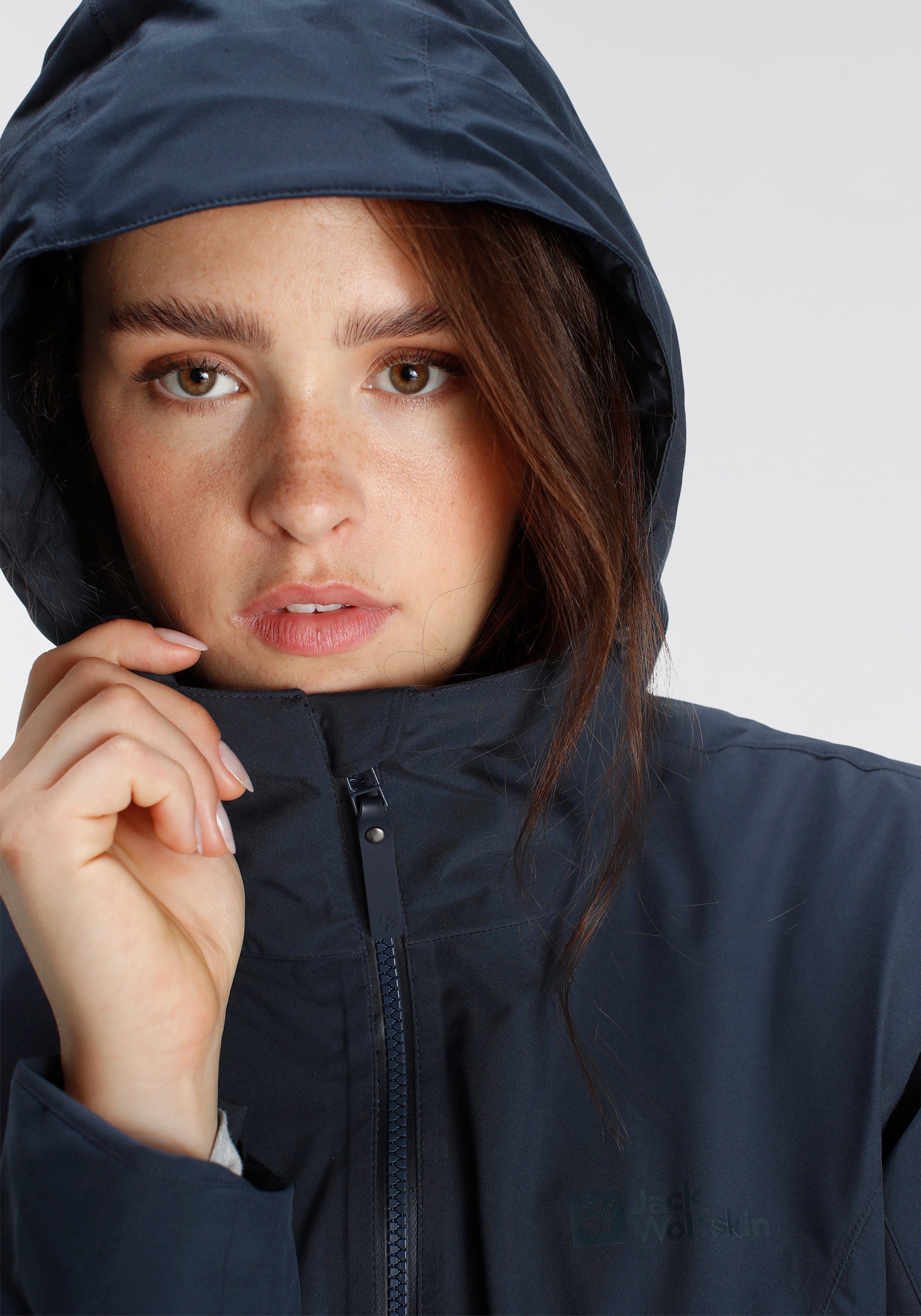 Jack Wolfskin Funktionsparka SOLAIA PARKA W Wärmend, winddicht, Übergangsjacke