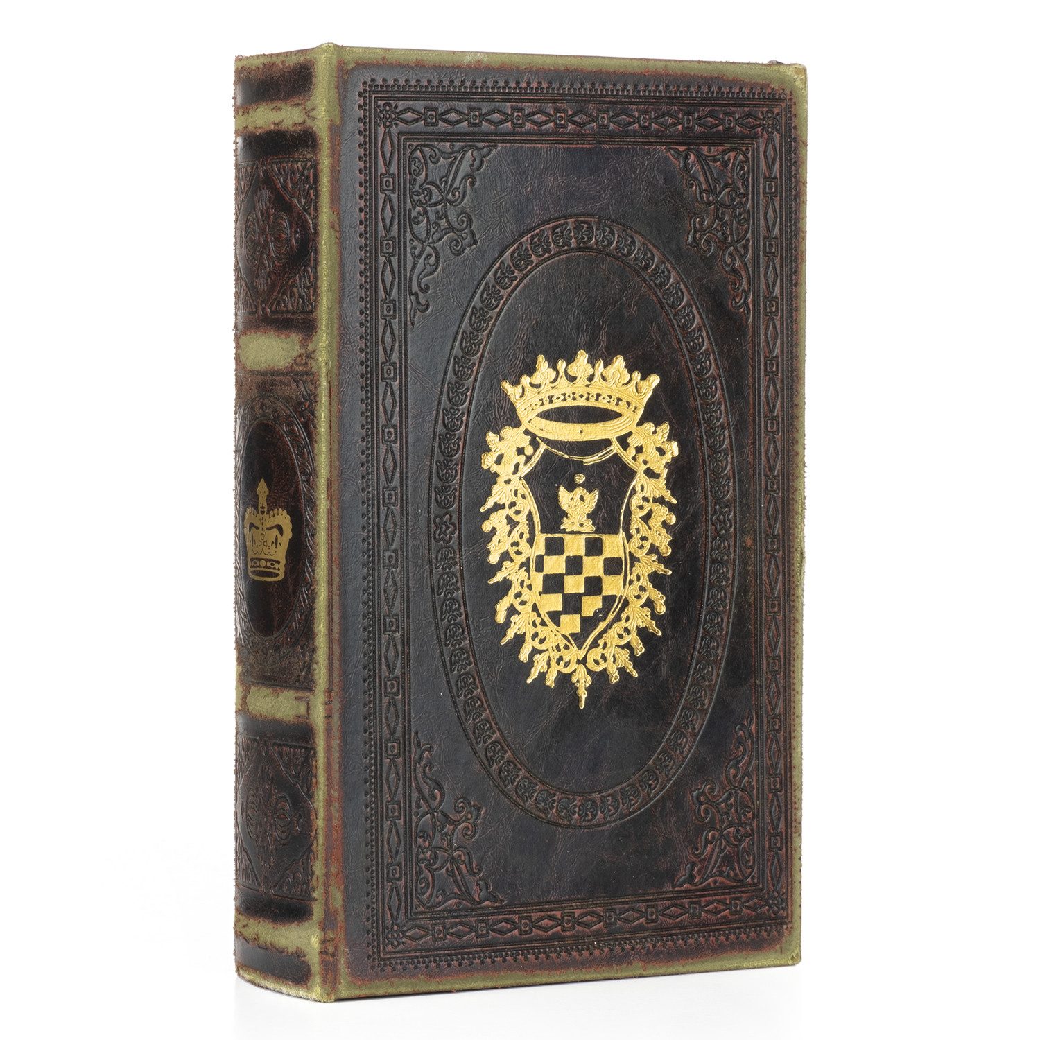 Moritz Etui Buchhülle Vintage mit Wappen und Geheimfach günstig online kaufen