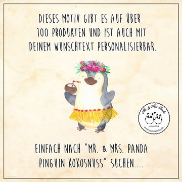 Mr. & Mrs. Panda Aufbewahrungsdose Pinguin Kokosnuss - Eisblau - Geschenk, Metalldose, Ferien, Geschenkb (1 St), Besonders glänzend