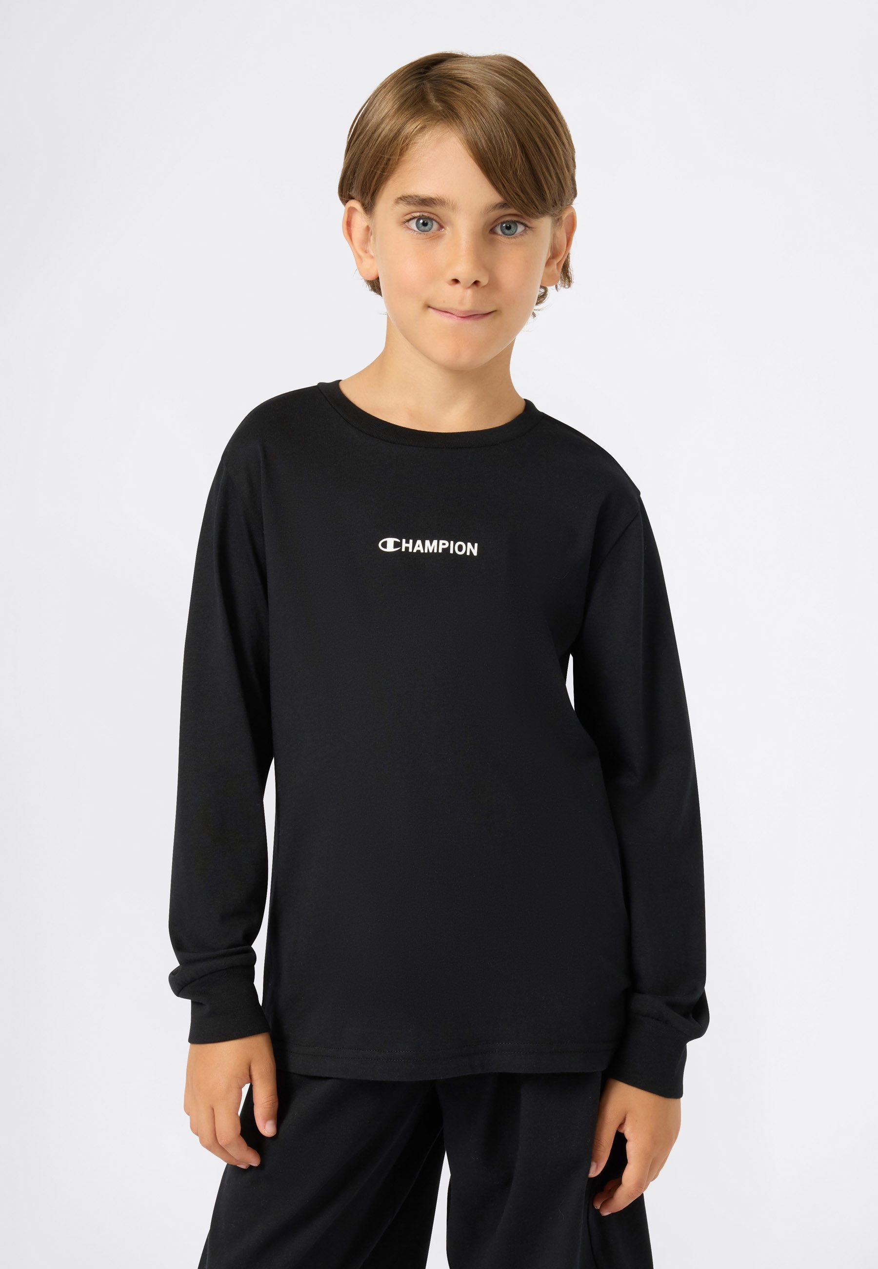 Champion Langarmshirt Graphic Long Sleeve T-Shirt günstig online kaufen