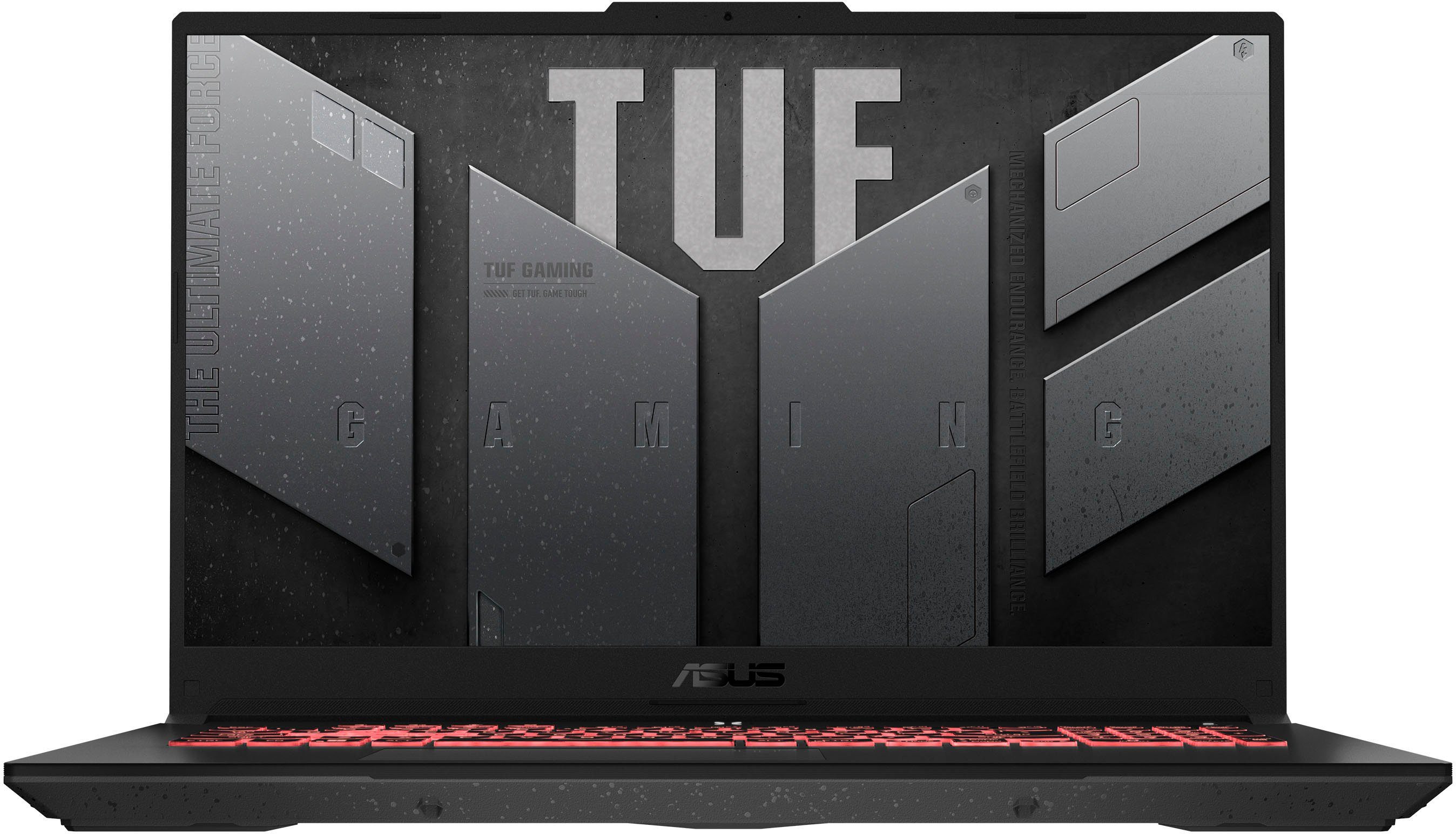 Asus TUF Gaming A17 3060, Zoll, 7 Ryzen AMD Windows 512 SSD, FA707RM-HX005W GeForce cm/17,3 RTX GB (43,9 Gaming-Notebook 6800H, 11)