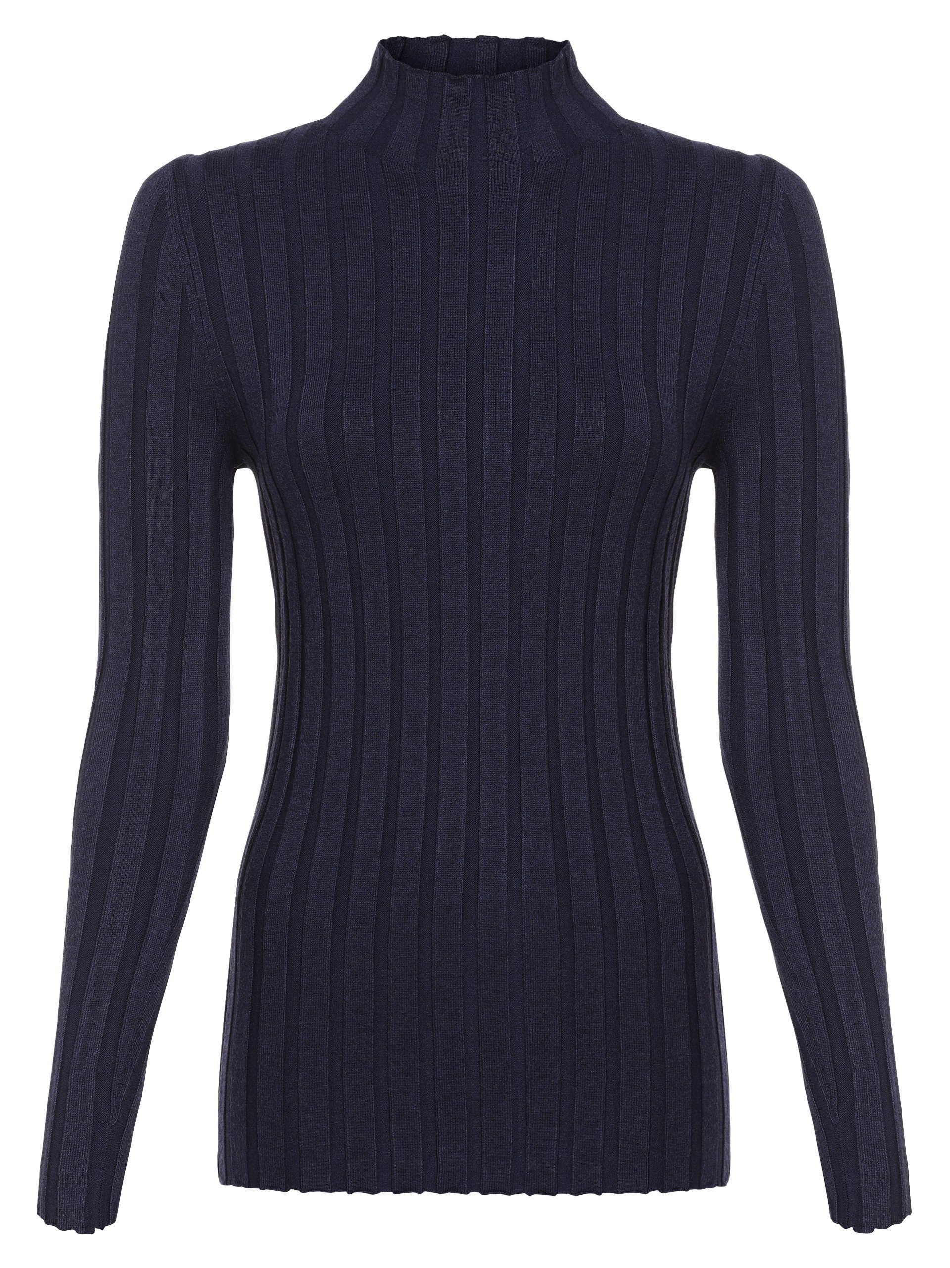 indigo Strickpullover Marie Lund