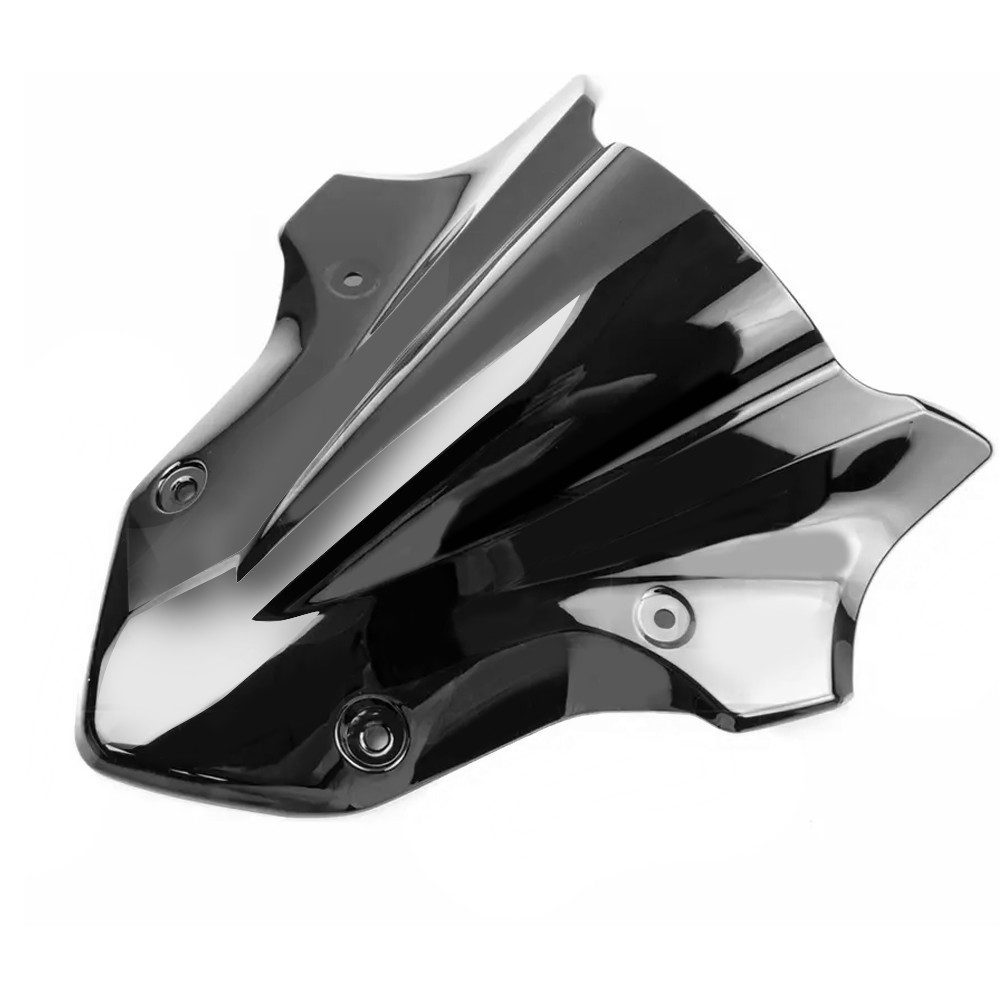 Zaddox Motorradhelm-Visier Windschild für Kawasaki Z 900 17-19 Windschutz Racingscheibe WY4 schwa