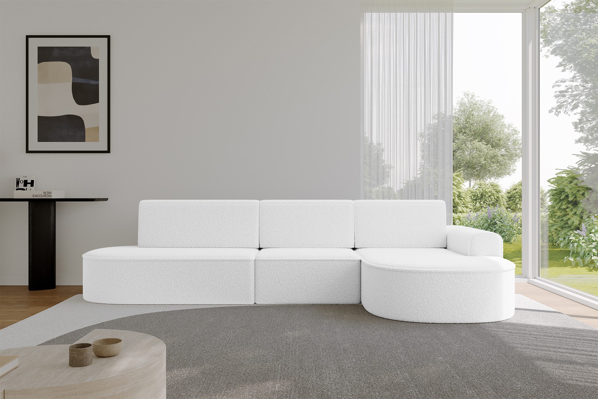 Hellgraue weiße Sofas online kaufen