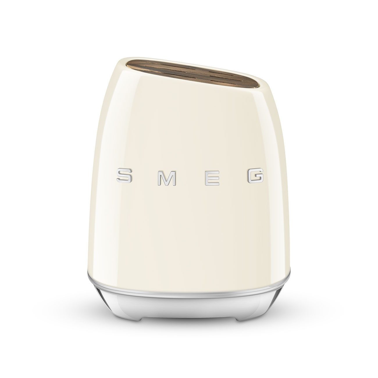 Smeg Messerblock KBSF02CR Messerblock-Set (6 tlg) Gehäuse: Carbonstahl 50s Style Creme (6tlg) – Bild 2 von 5