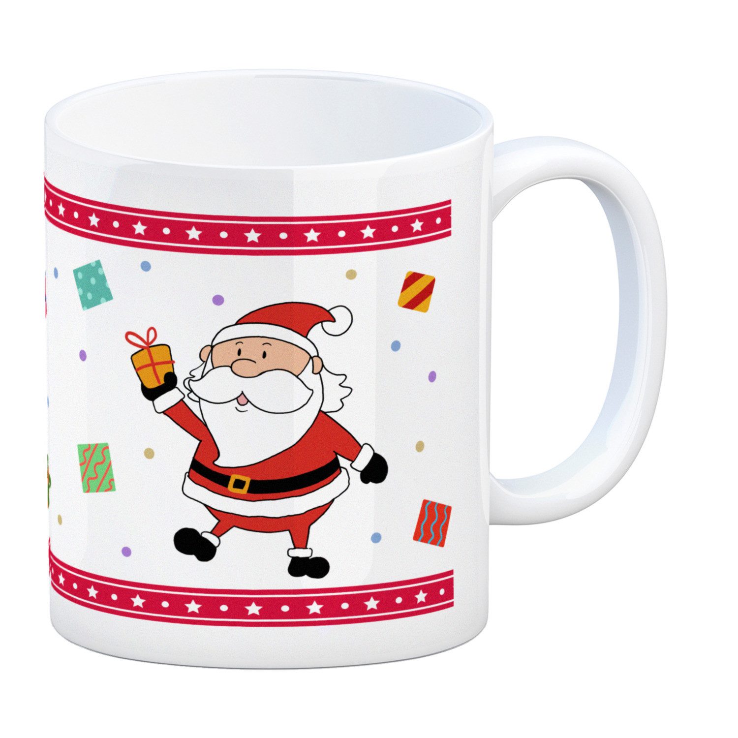 Tasse Weihnachtsmann Weihnachten Kaffeebecher