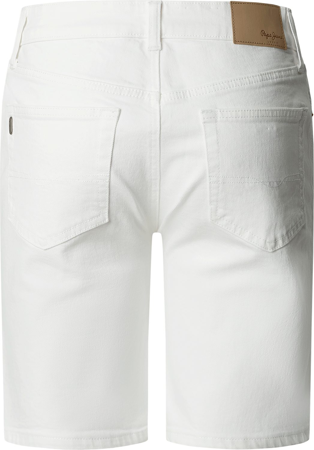 Pepe Jeans Jeansshorts FITTED SHORT MW POPPY aus Baumwollmix