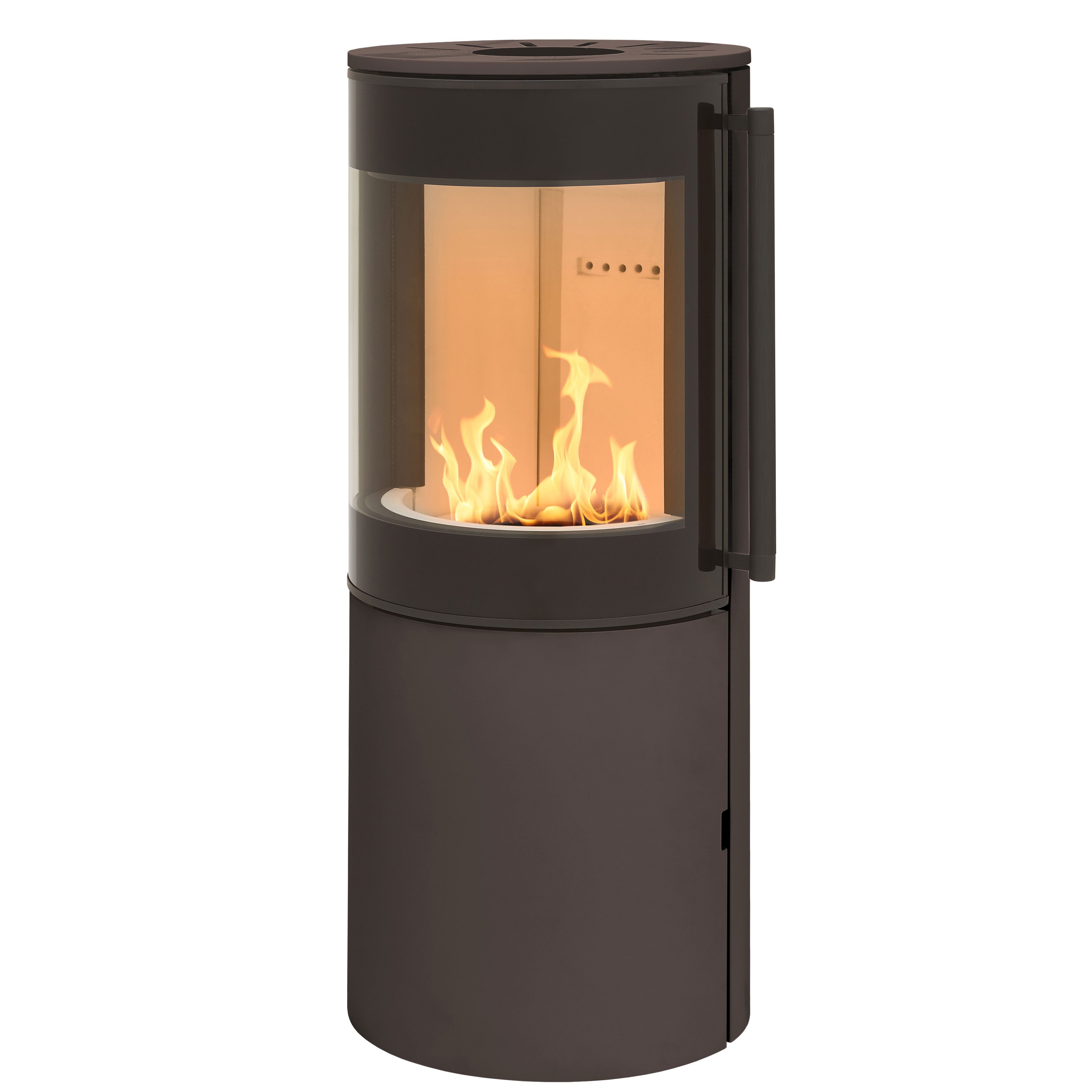 H&M Germany Kaminofen MONO 3.0 Stahl-braun, 7 kW, Zeitbrand