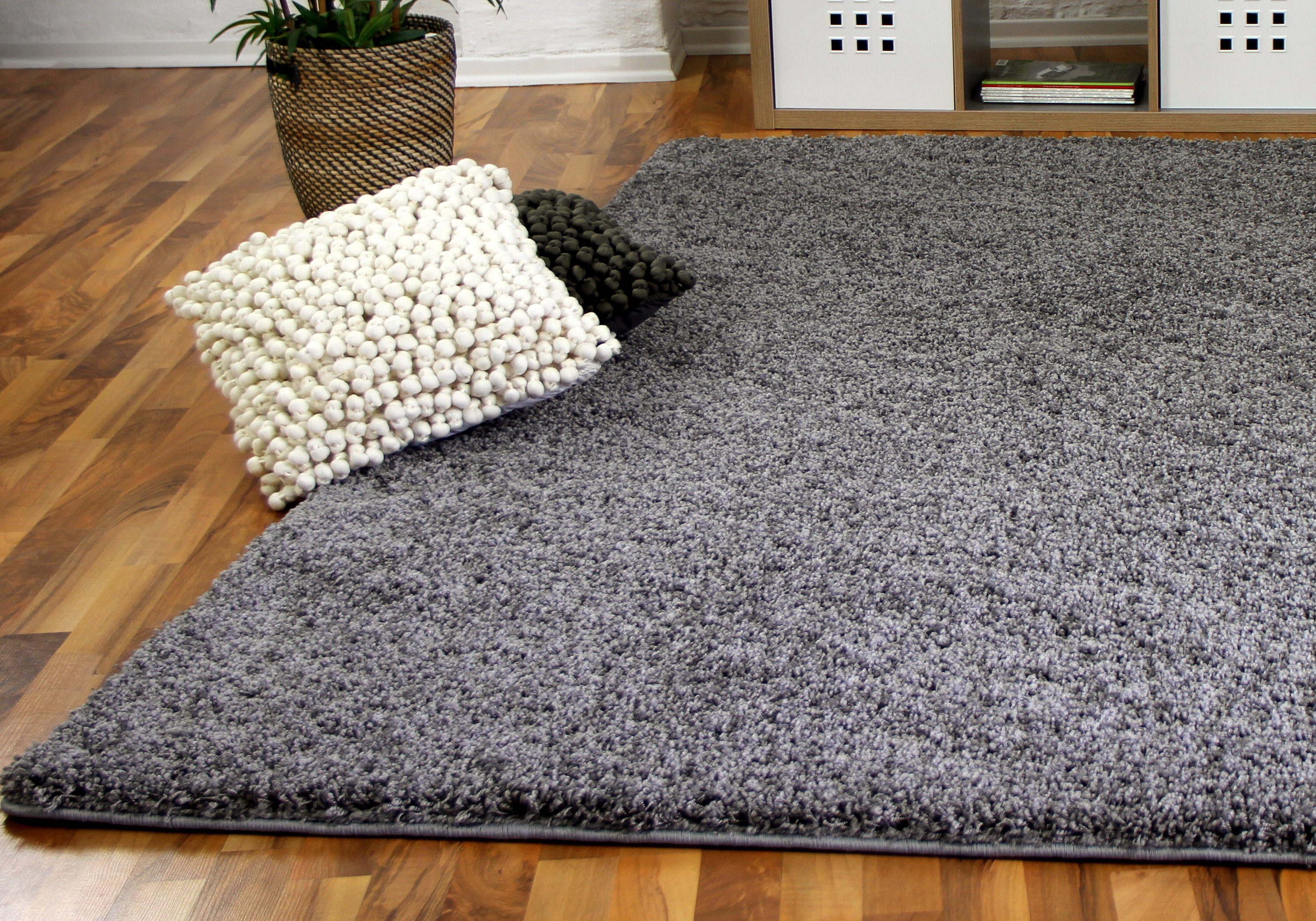 Snapstyle Hochflor-Teppich Luxus Hochflor Langflor Teppich Milano, Rechteckig, Höhe: 43 mm – Bild 2 von 4