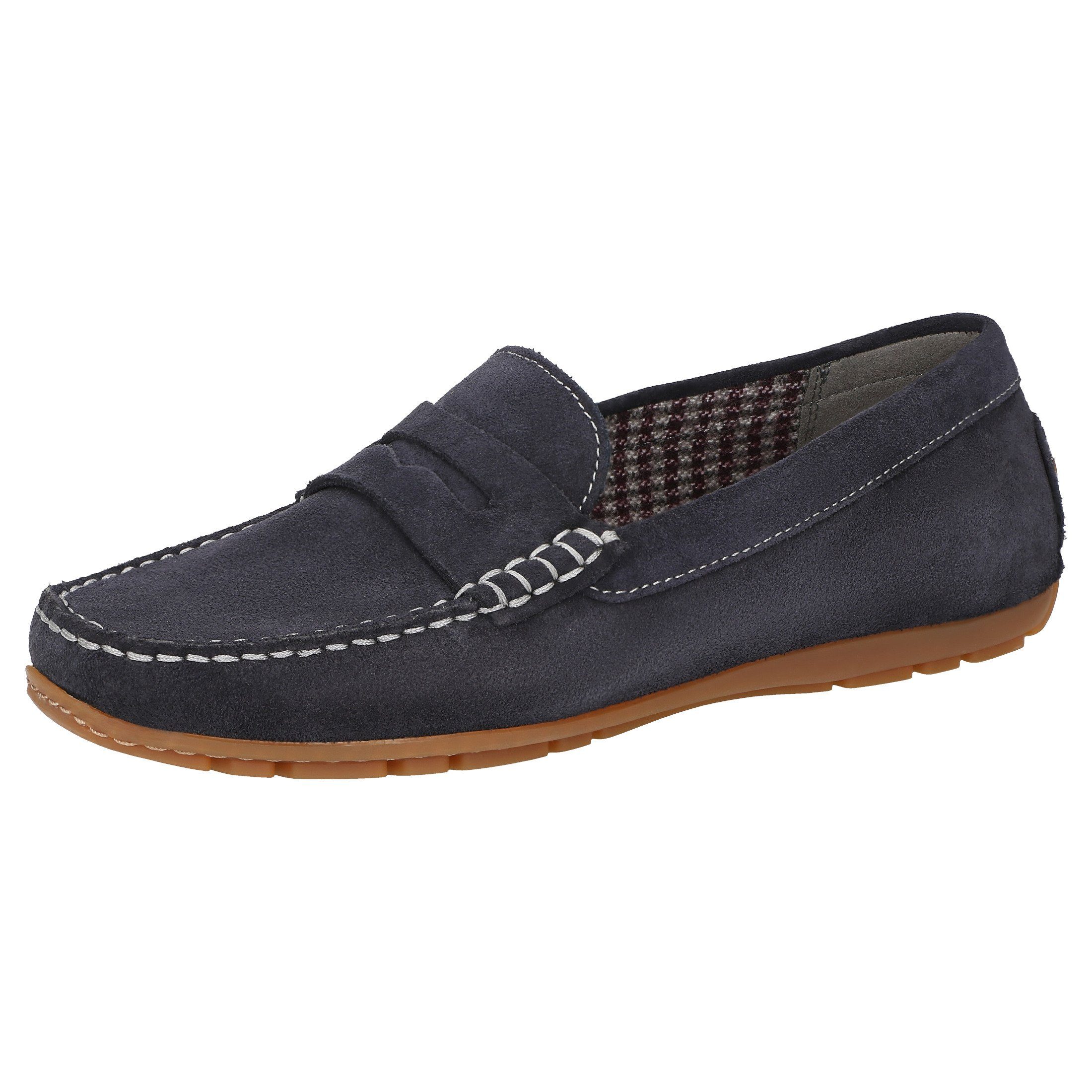 SIOUX Carmona-700 Slipper dunkelblau