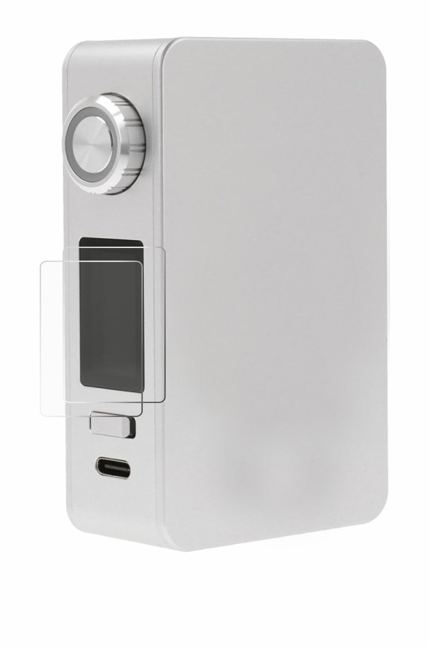 ScreenLeaf Displayschutzfolie Schutzfolie für Lost Vape Centaurus M200, 2 Stück, nachhaltiger Displayschutz Schutz Folie Klar Transparent