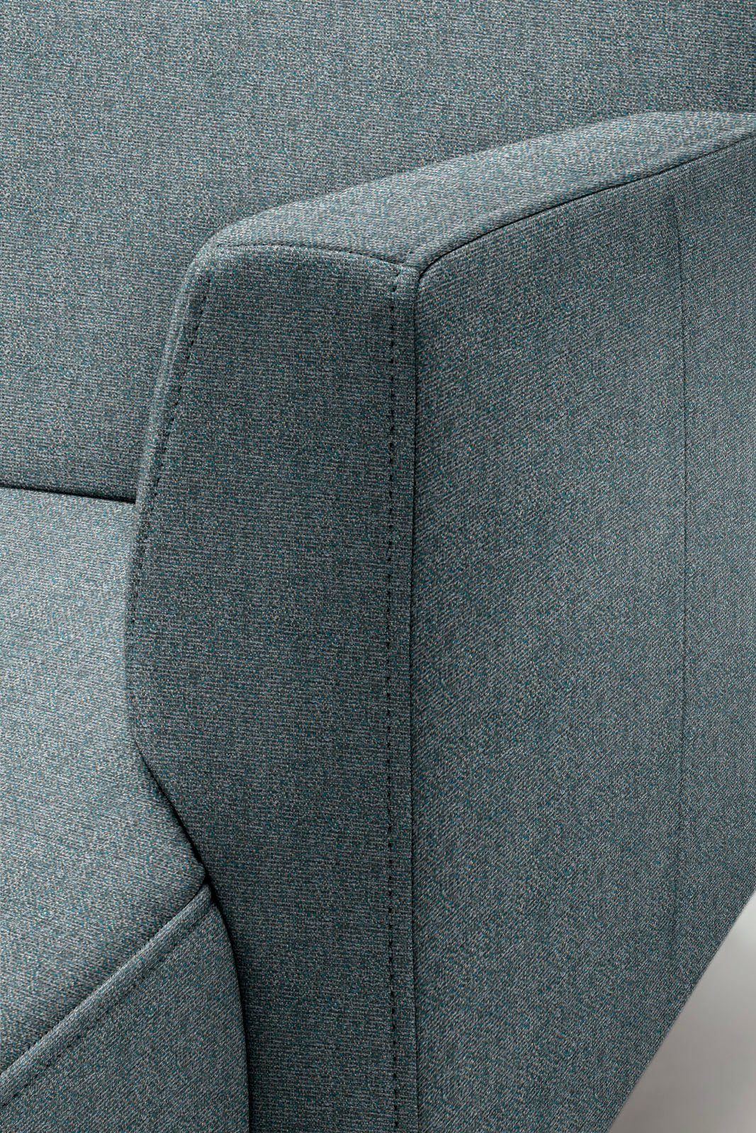 hülsta sofa Ecksofa Optik, minimalistischer, 275 hs.446, Breite in cm schwereloser
