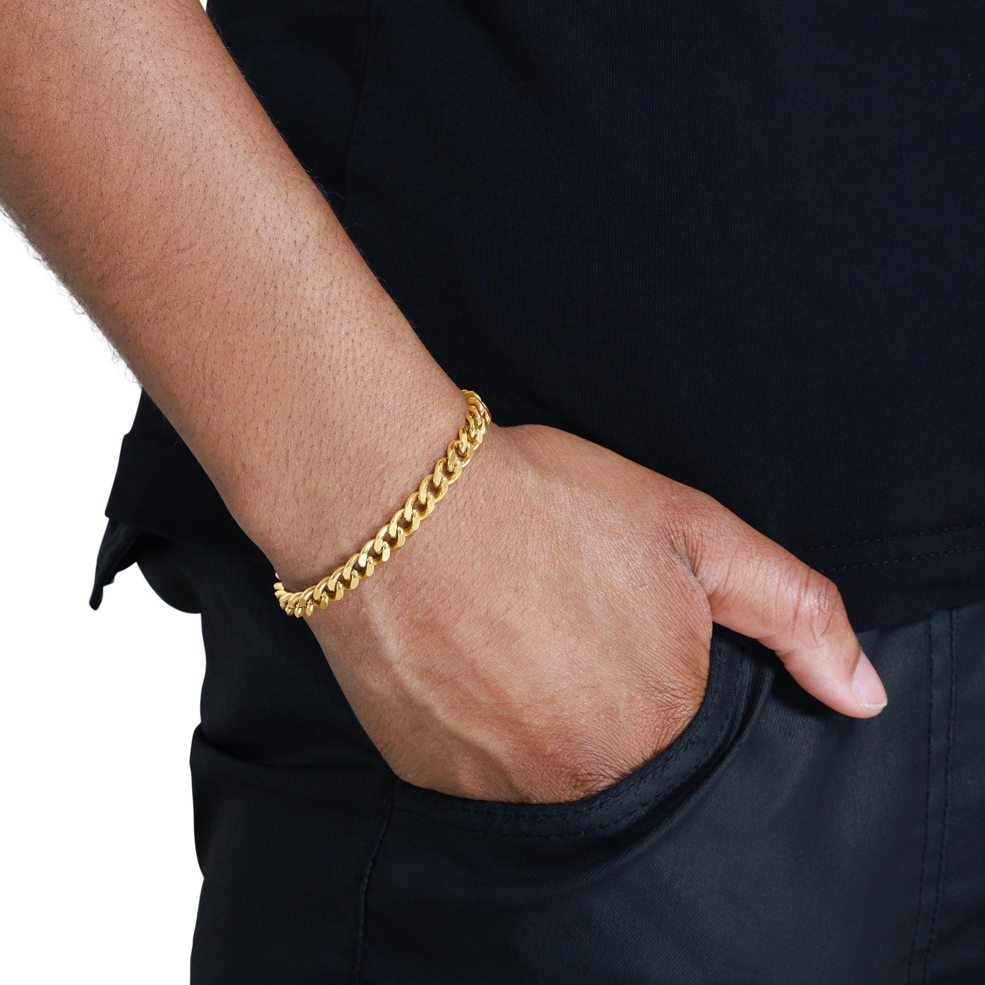 Heideman Jason gold-colored bracelet (bracelet, including gift box), men's bracelet