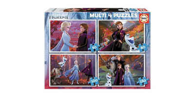 Educa Puzzle Eiskönigin 2 380 Teile 4in1 Puzzle, Puzzleteile