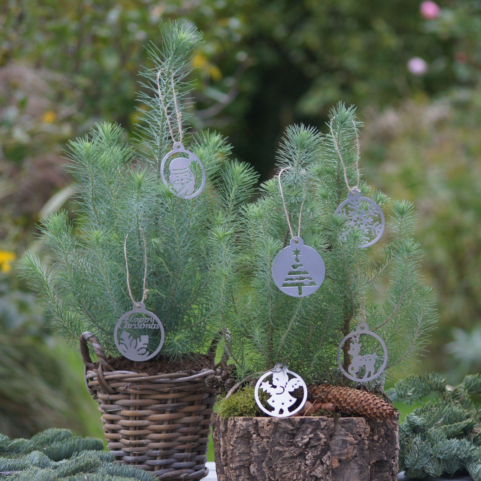 UNUS HOME Weihnachtsbaumkugel Weihnachtsanhänger 12er verschiedene Design Set (12 St), Christbaumschmuck Weihnachtsanhänger Weihnachtsbaumschmuck