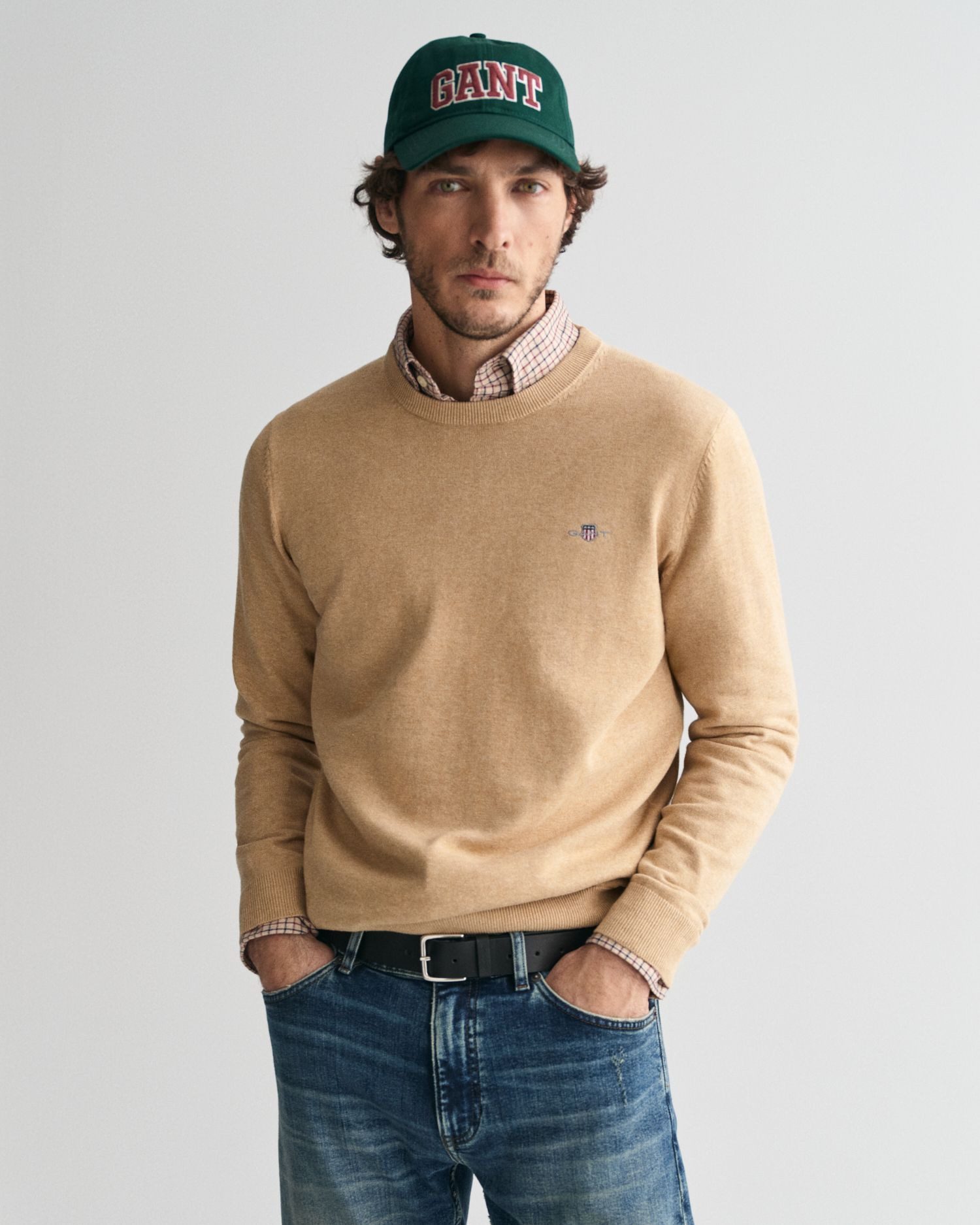 Gant Rundhalspullover günstig online kaufen