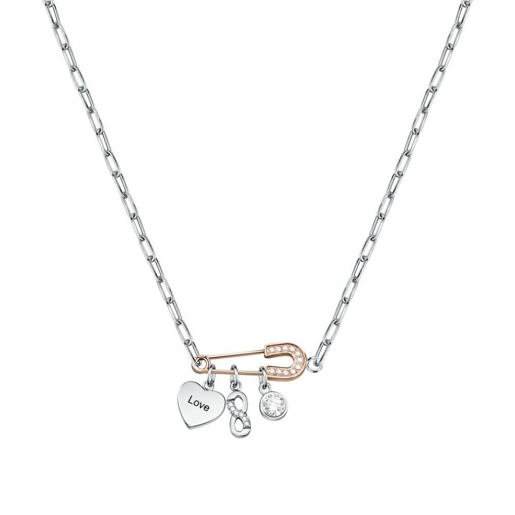 Kette mit Einhänger Steel necklace with pendants Love LPS10ASD01