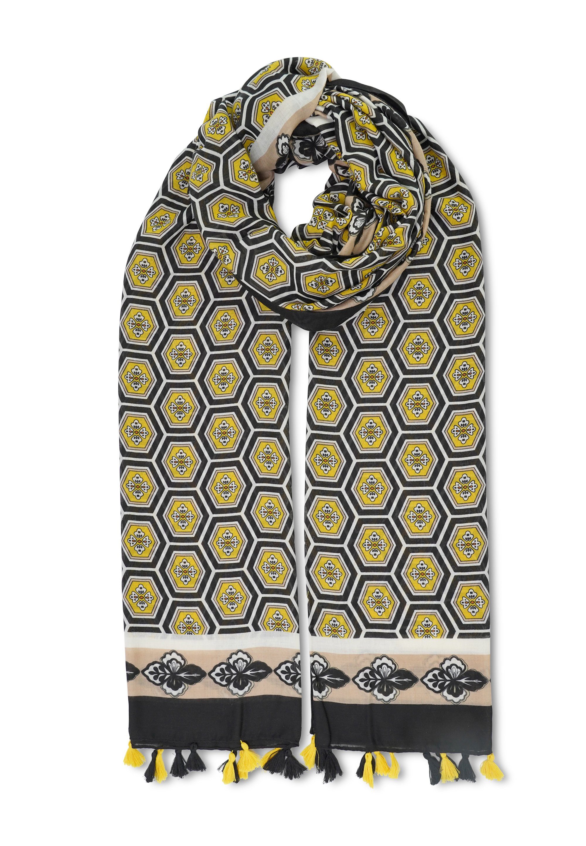 Harpa Modeschal, aus Baumwoll-Viskose-Mischung günstig online kaufen
