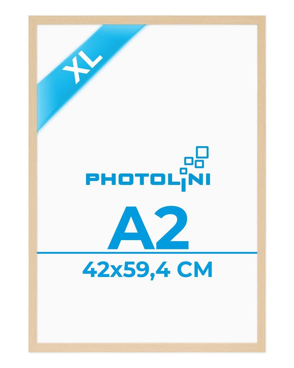 PHOTOLINI Bilderrahmen Poster-Einzelrahmen Modern Schmal, (1 Rahmen) günstig online kaufen