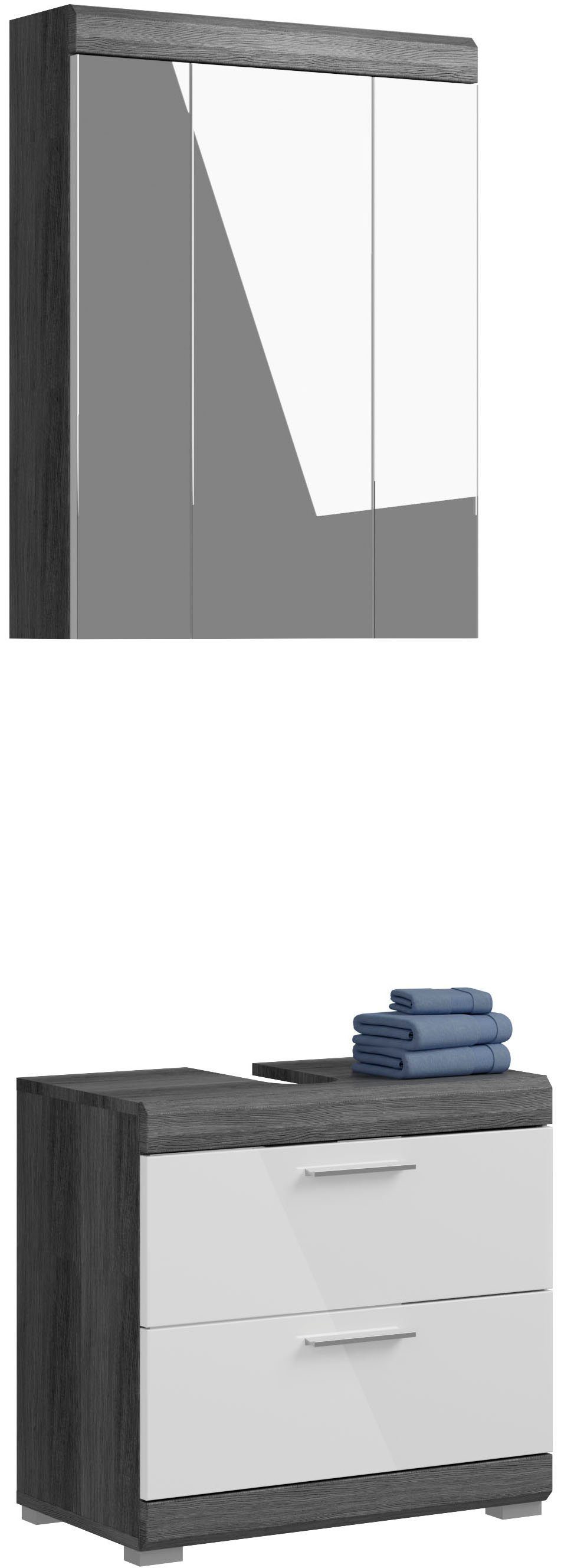 INOSIGN Badmöbel-Set Siena, 2 tlg., bestehend günstig online kaufen