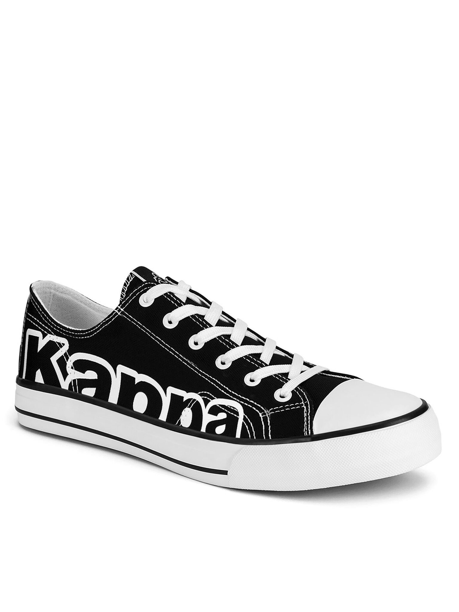 Kappa Kappa Sneakers aus Stoff Herren YL201413 Schwarz Sneaker