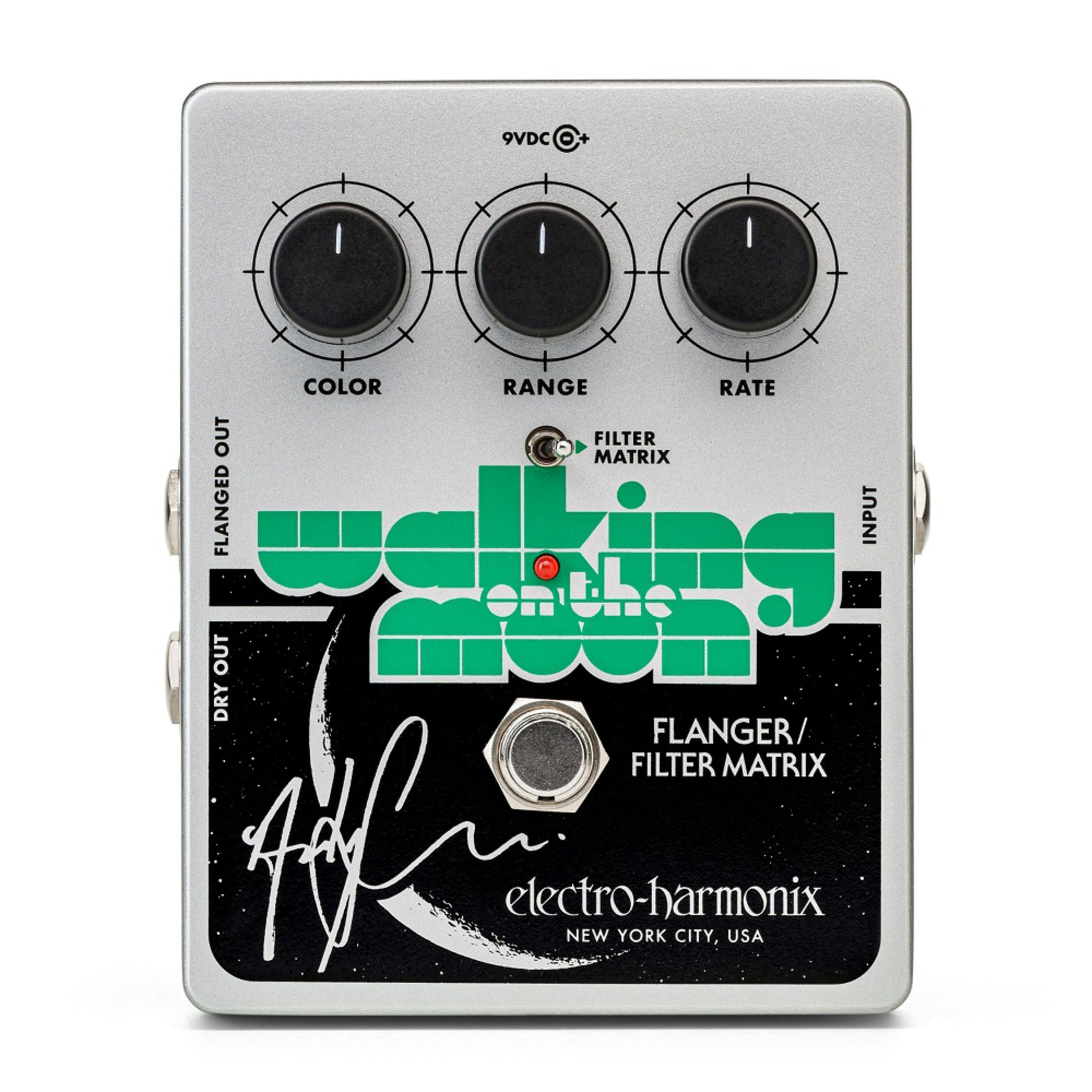 Electro Harmonix Musikinstrumentenpedal, (Effekte, Modulationseffekte), Andy Summers Walking On The Moon Flanger - Modulations Effektgerät
