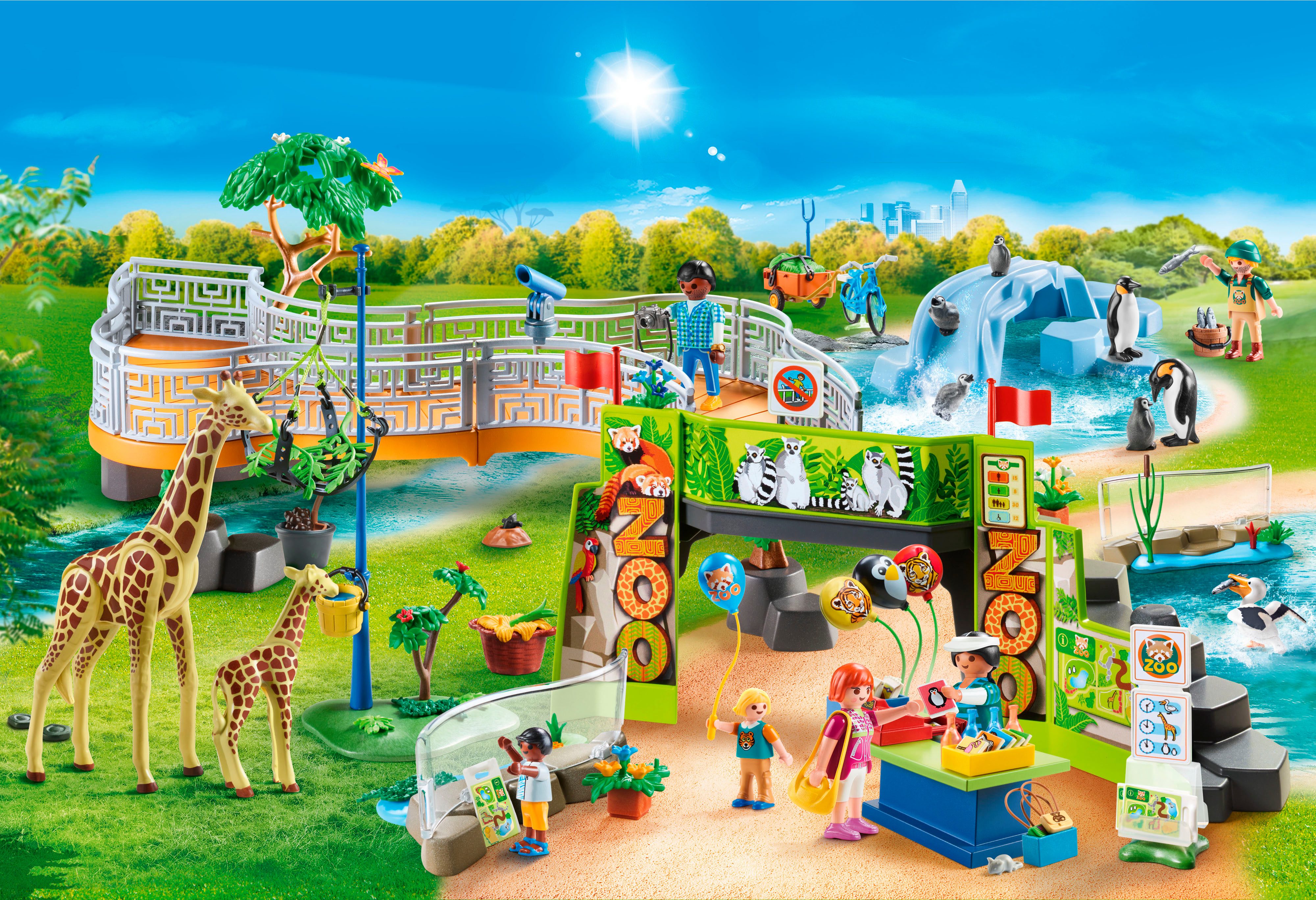 Playmobil® Mein großer Erlebnis-Zoo (71600), My Life, 50 Jahre Konstruktion günstig online kaufen