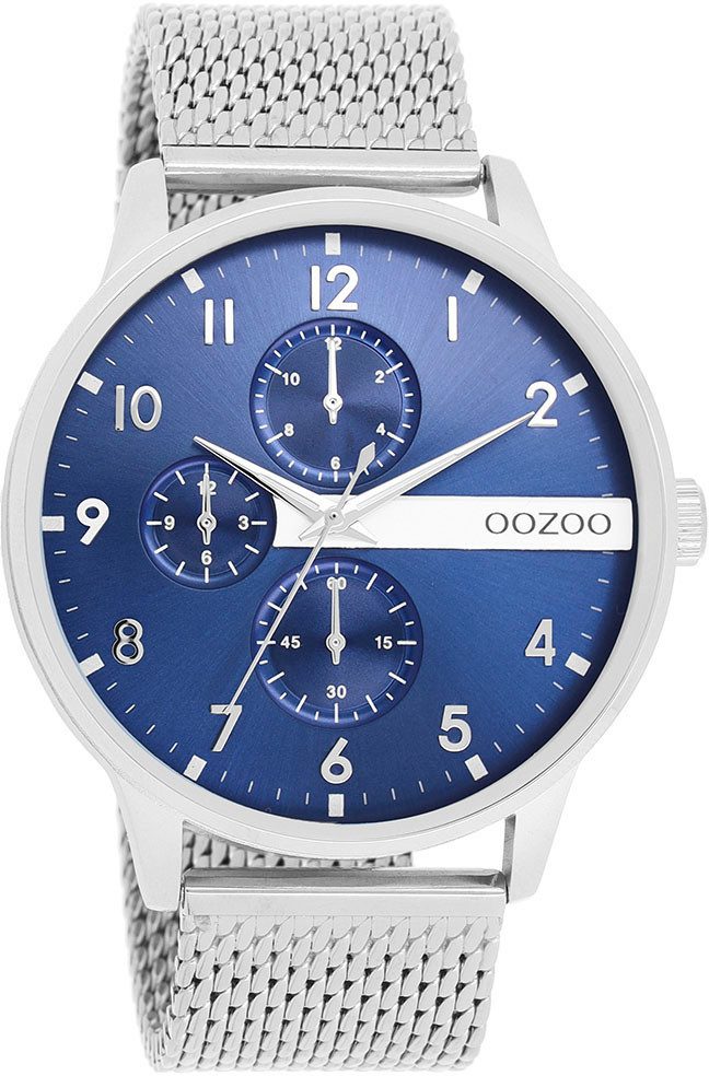 OOZOO Quarzuhr C11300, Armbanduhr, Herrenuhr, Edelstahlarmband günstig online kaufen