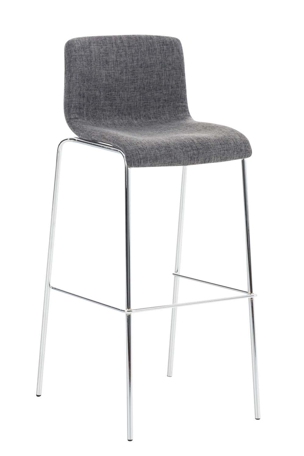 CLP Barhocker Hover Stoff, 4-Fuß Gestell günstig online kaufen
