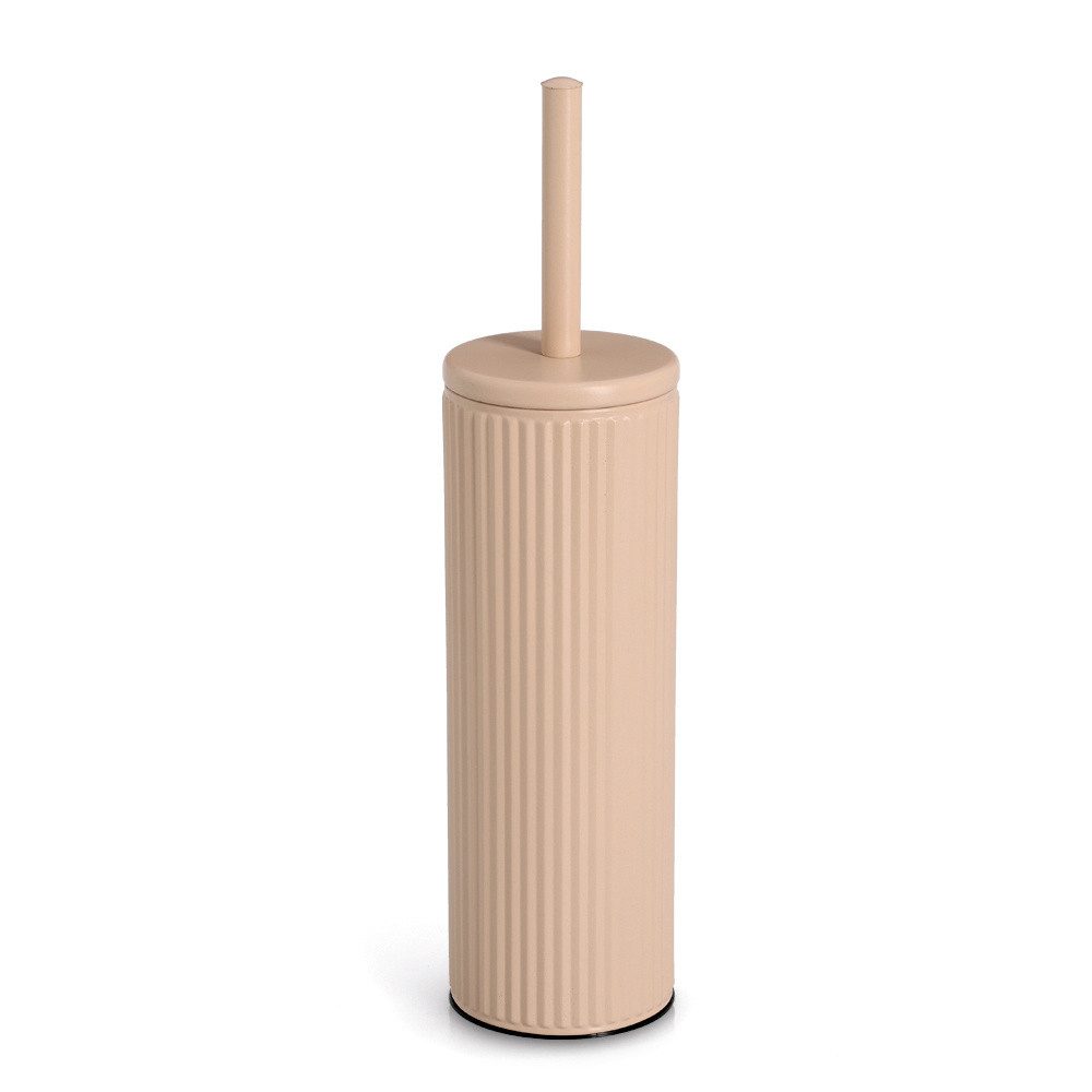 Zeller Present WC-Reinigungsbürste WC-Bürste mit Metallbehälter BRASS TONE, Ø 9,7 cm, Badezimmer in allen Wohnstilen, (WC-Bürste)