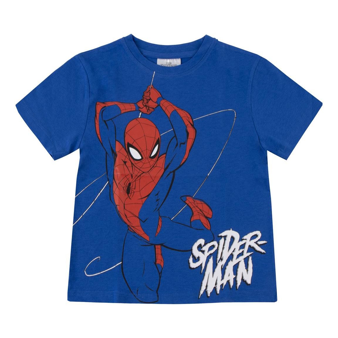 Spiderman T-Shirt Spider-Man Jungen T-Shirt Baumwolle