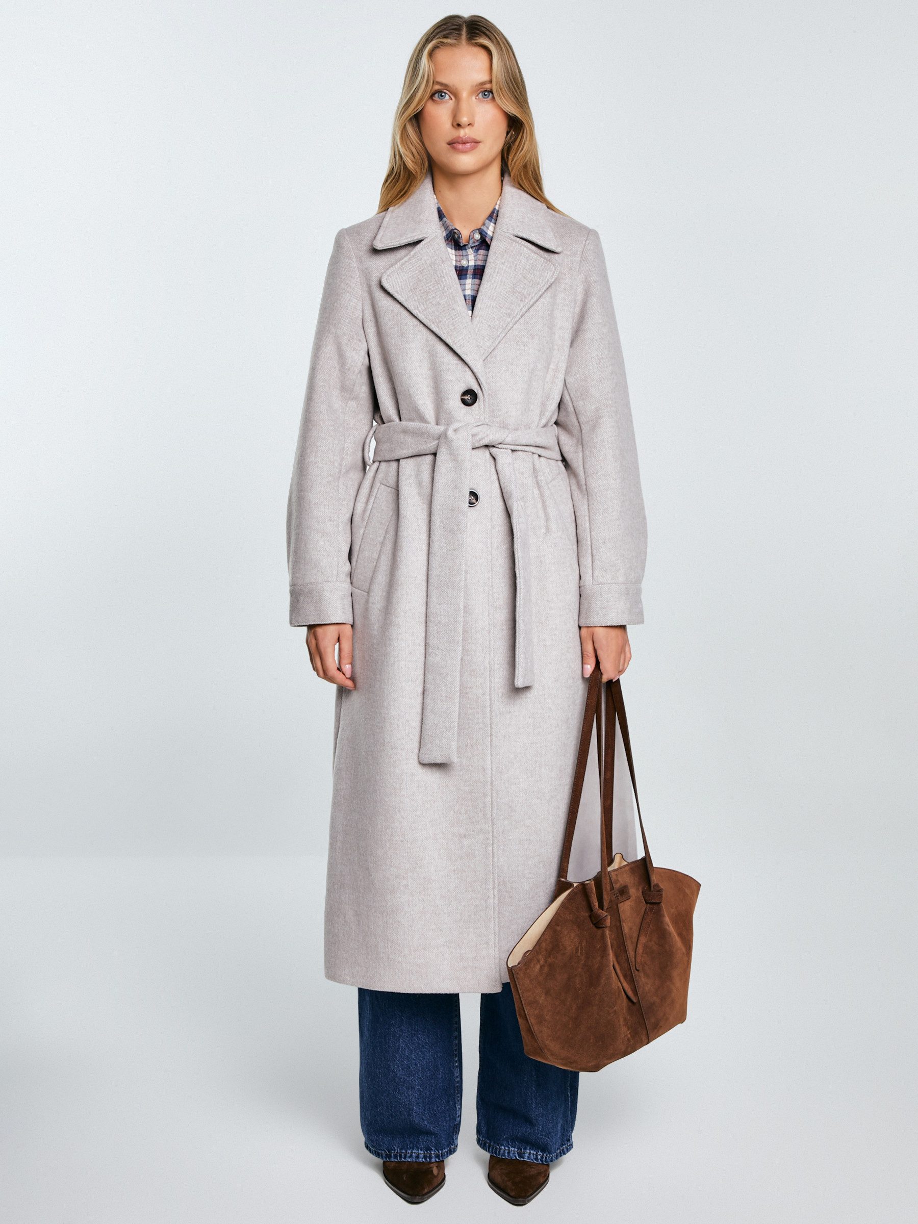 BIG STAR Langmantel KSENIA OHNE KAPUZE