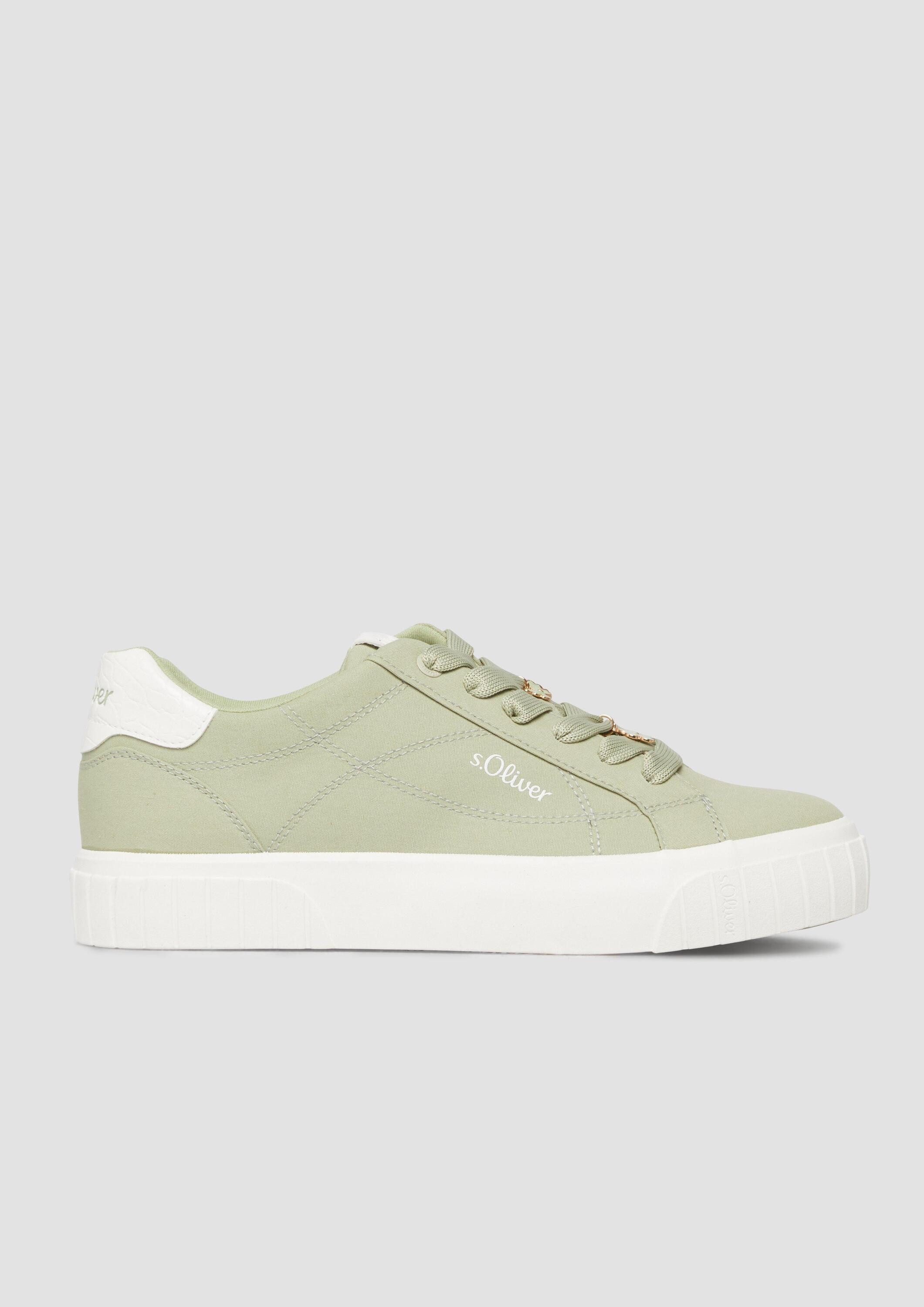 s.Oliver Sneakers Sneaker Textil-Sneaker mit Schnürung