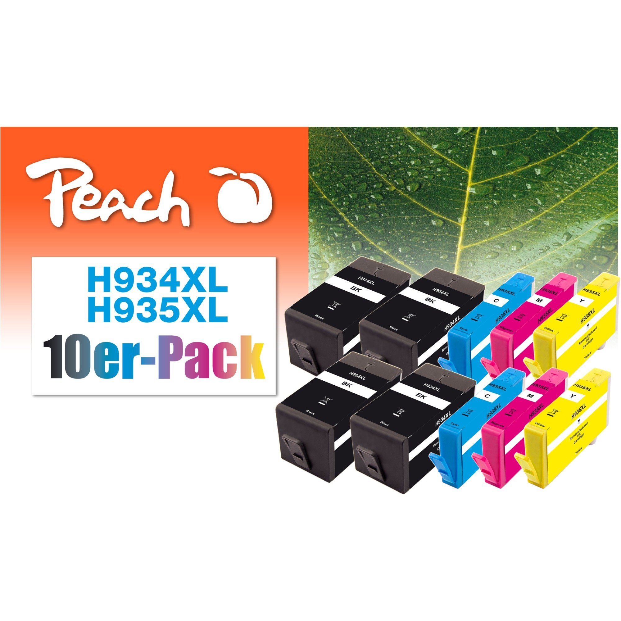 Peach Peach Tinte PI300-688 (10er-Pack), (kompatibel zu Tintenpatrone