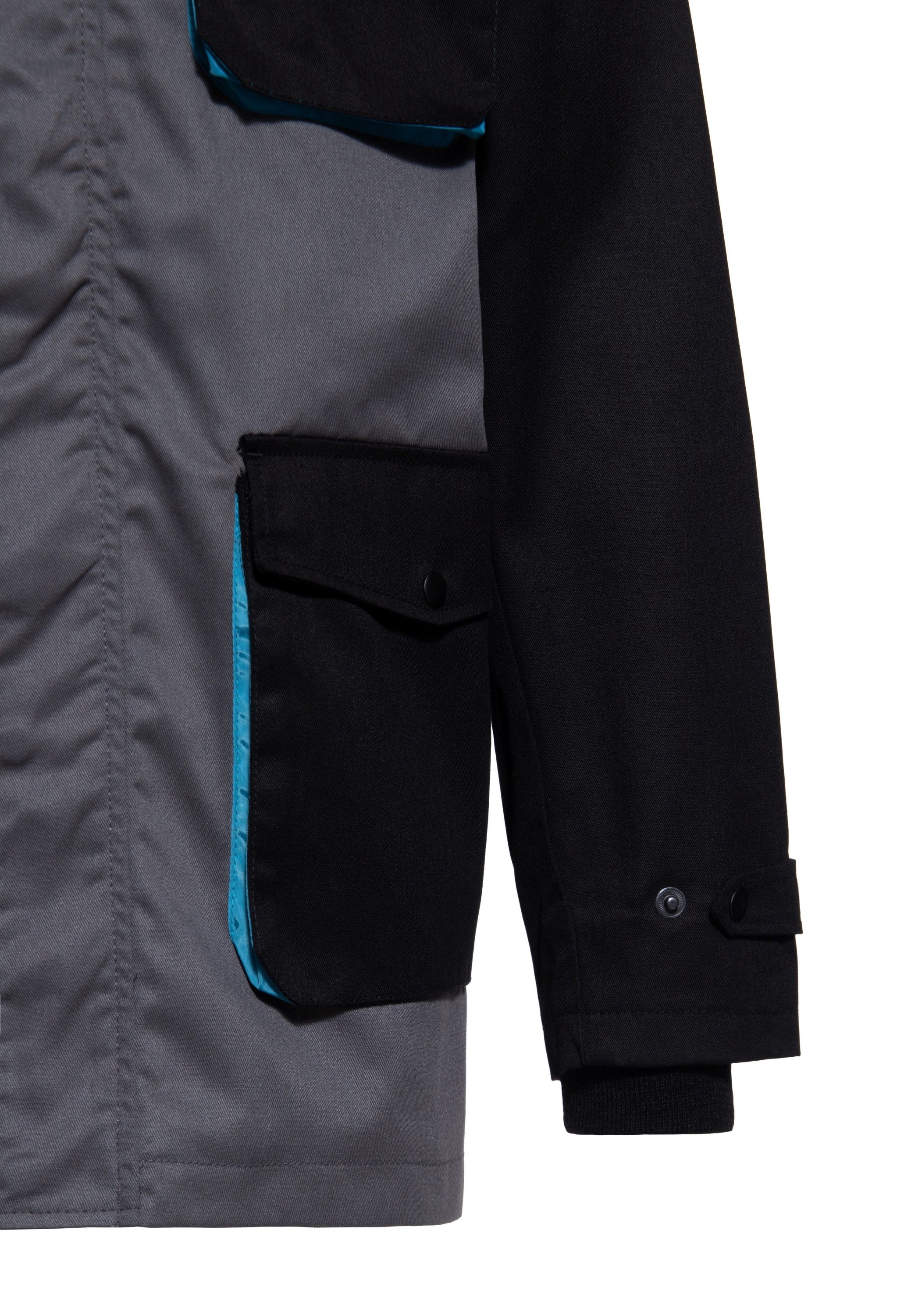 KingKerosin Softshelljacke Los Angeles C.A. mit abnehmbarer Kapuze – Bild 5 von 5