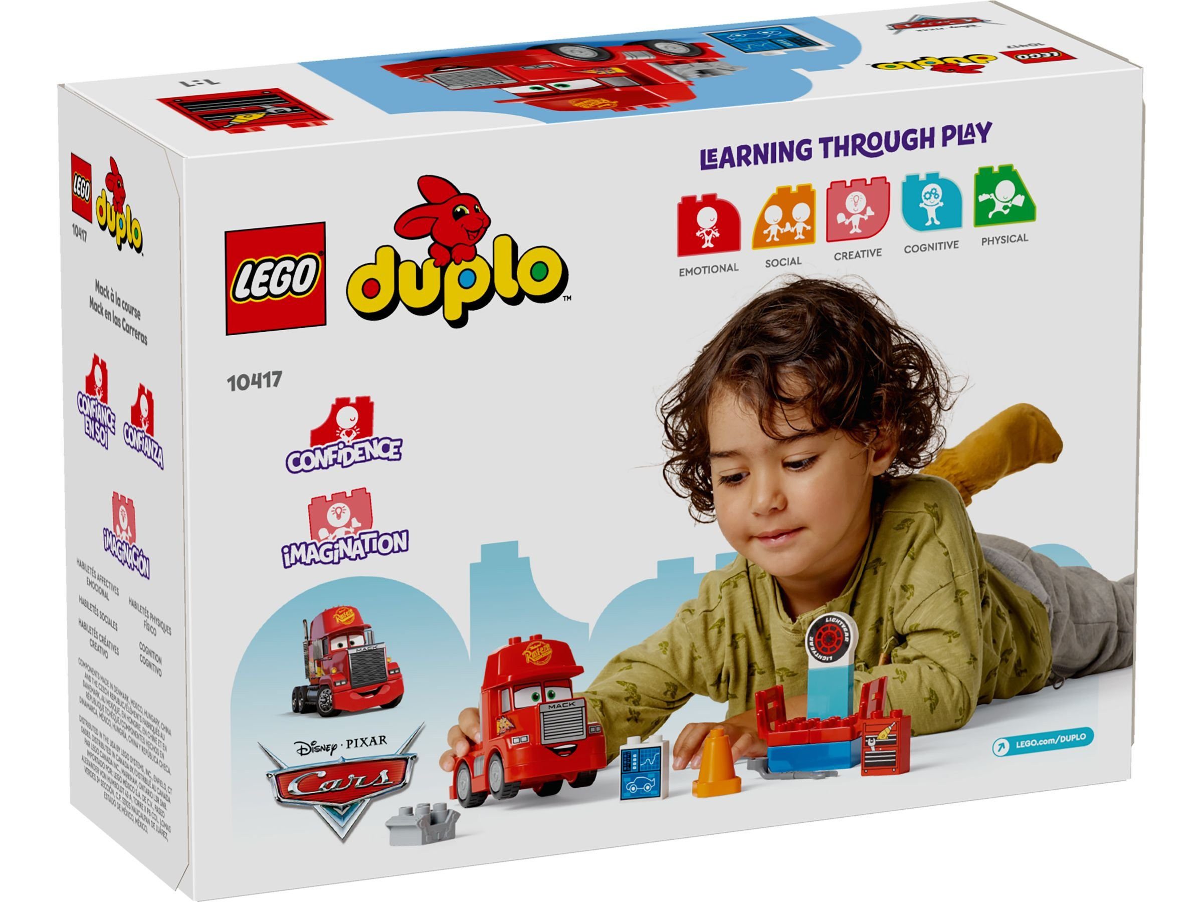 LEGO® Duplo 10417 Mack beim Rennen Spielbausteine günstig online kaufen