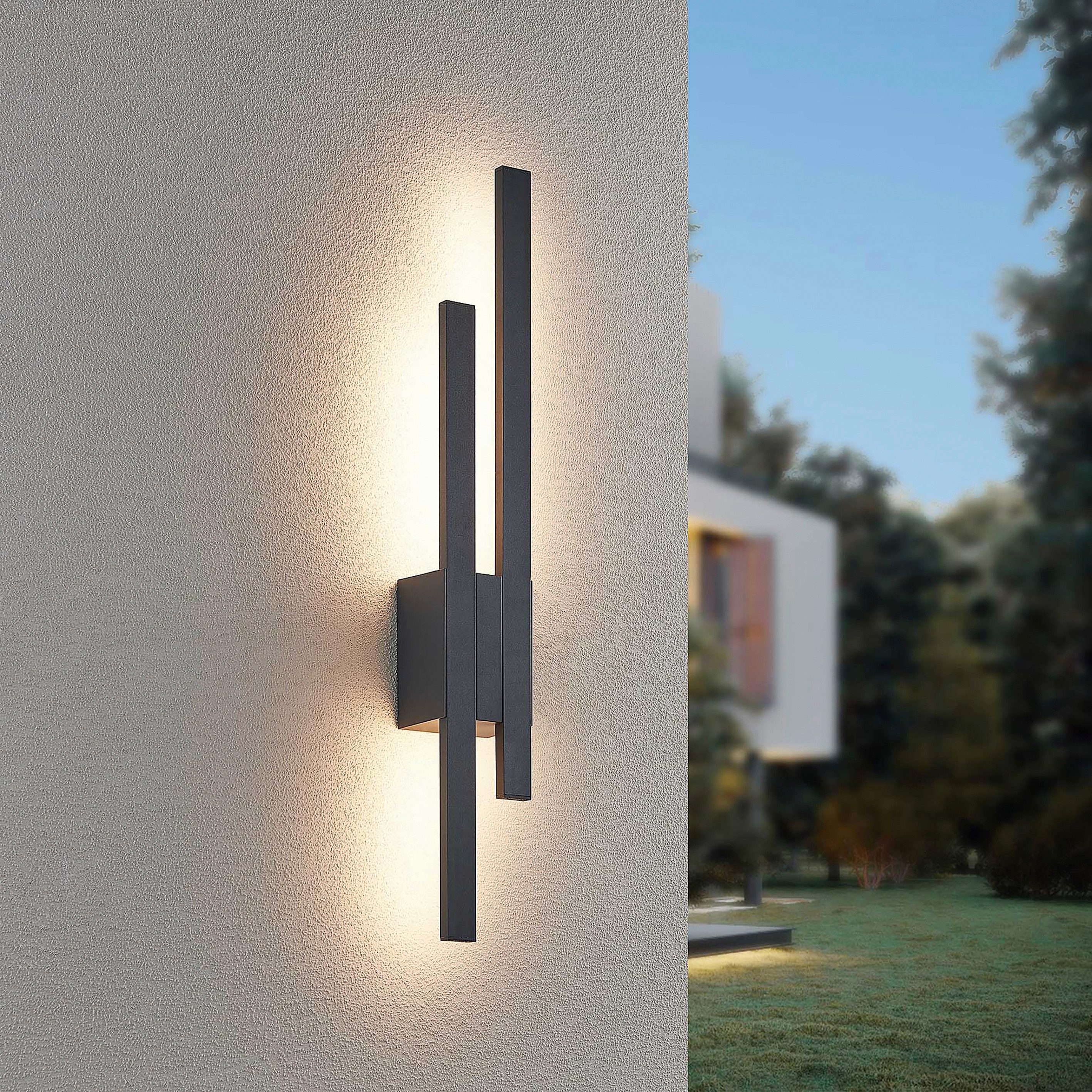 TRIO Leuchten LED Außen-Wandleuchte TAWA, Outdoor Wandlampe IP54 für Garten günstig online kaufen