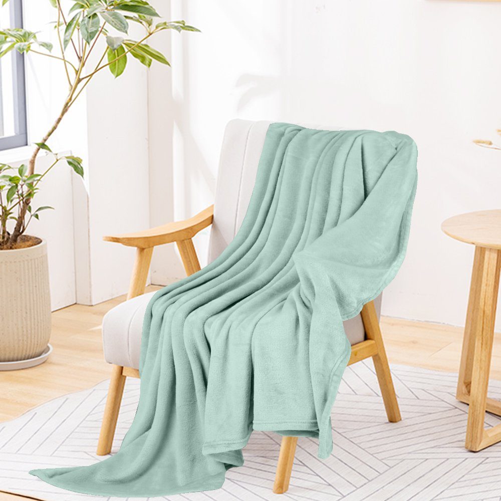 Wohndecke Kuschelig, Sofadecke, Extra Weich Warm, 200*220cm, i@home