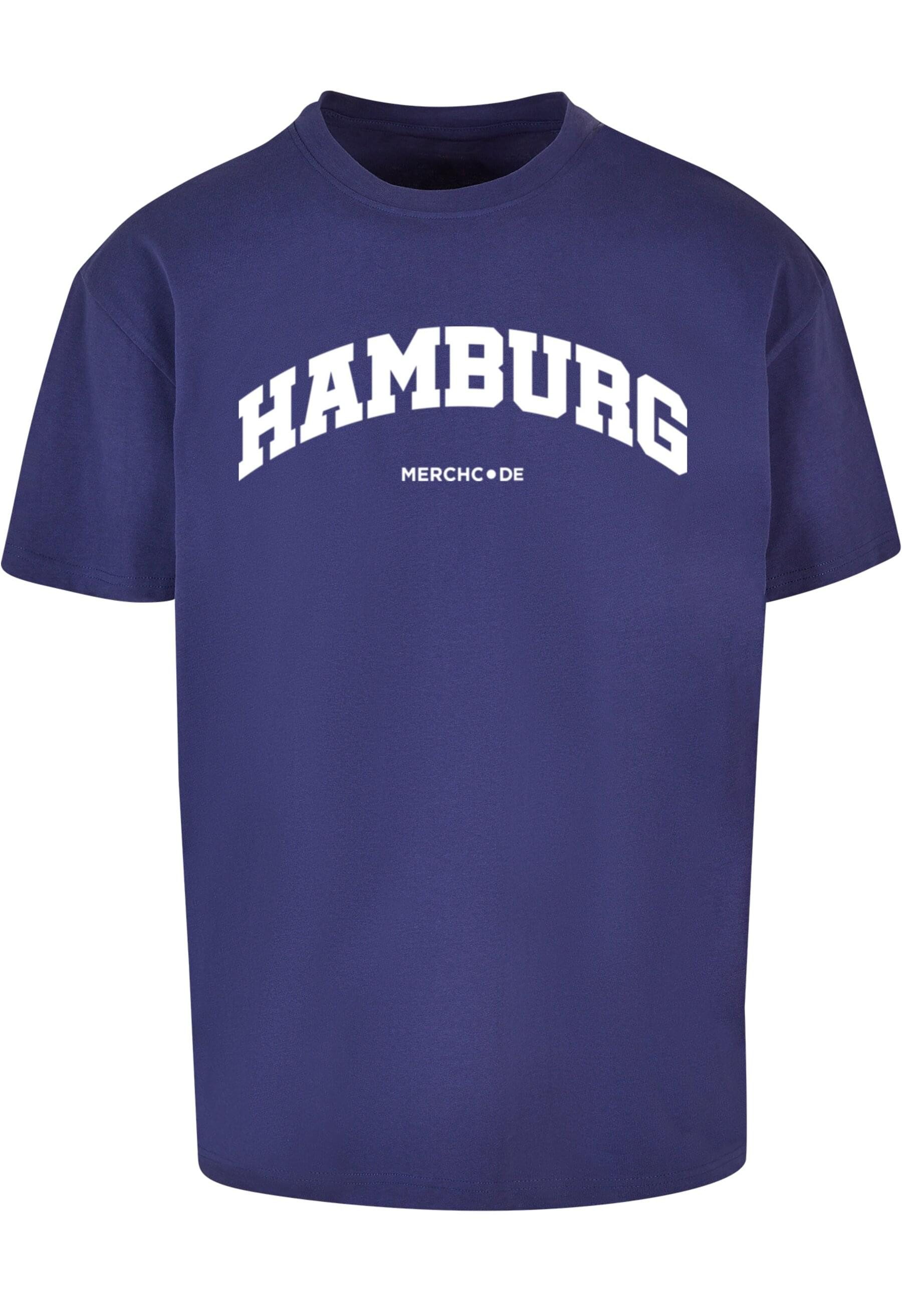 Merchcode T-Shirt Merchcode Herren Hamburg Wording günstig online kaufen