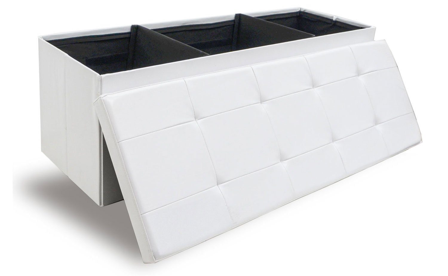 DuneDesign Sitzbank mit Stauraum - 110x38x38 günstig online kaufen