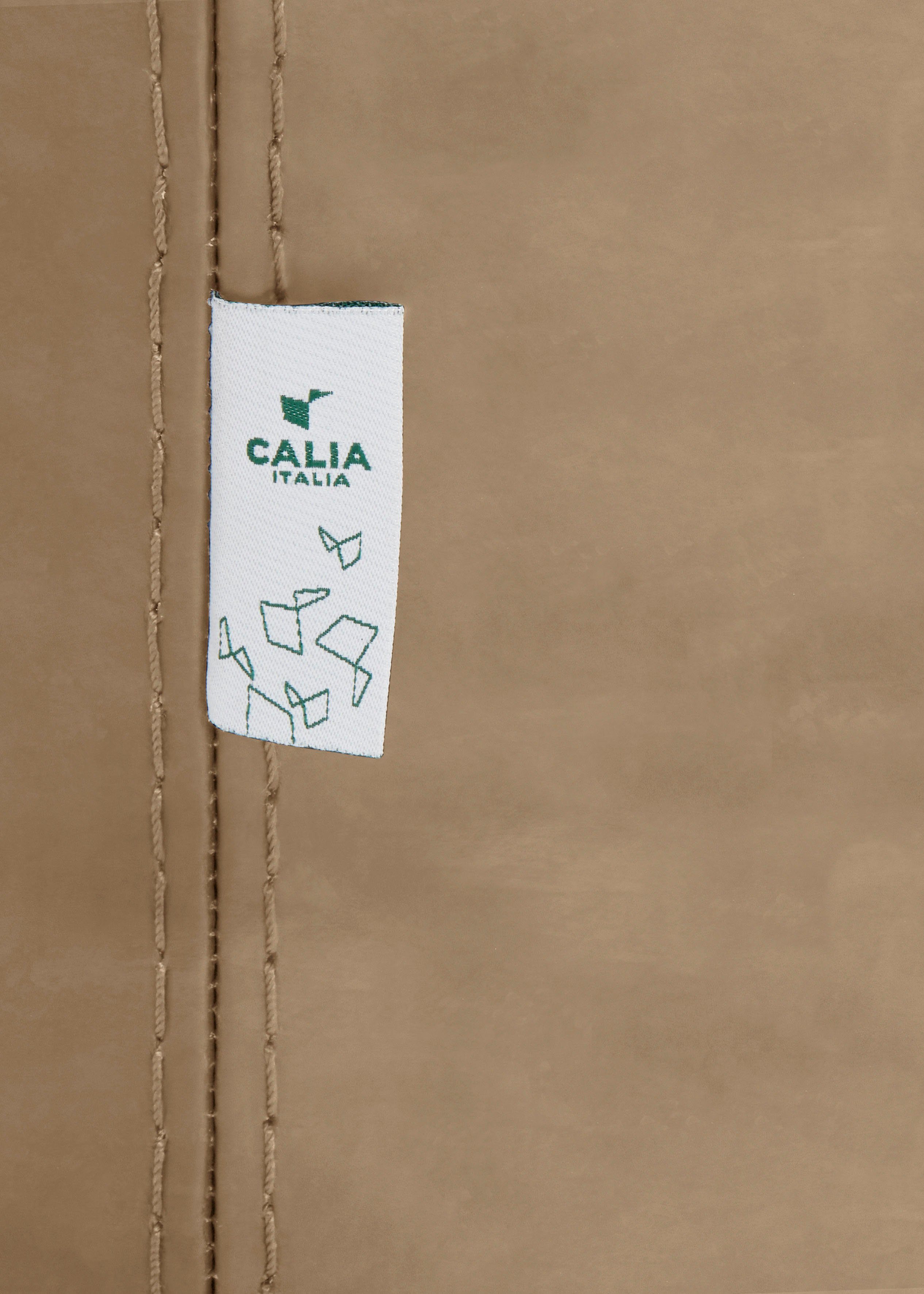 CALIA ITALIA Sessel Gaia, Care Hydro Luxus-Microfaser trufa mit Ginevra