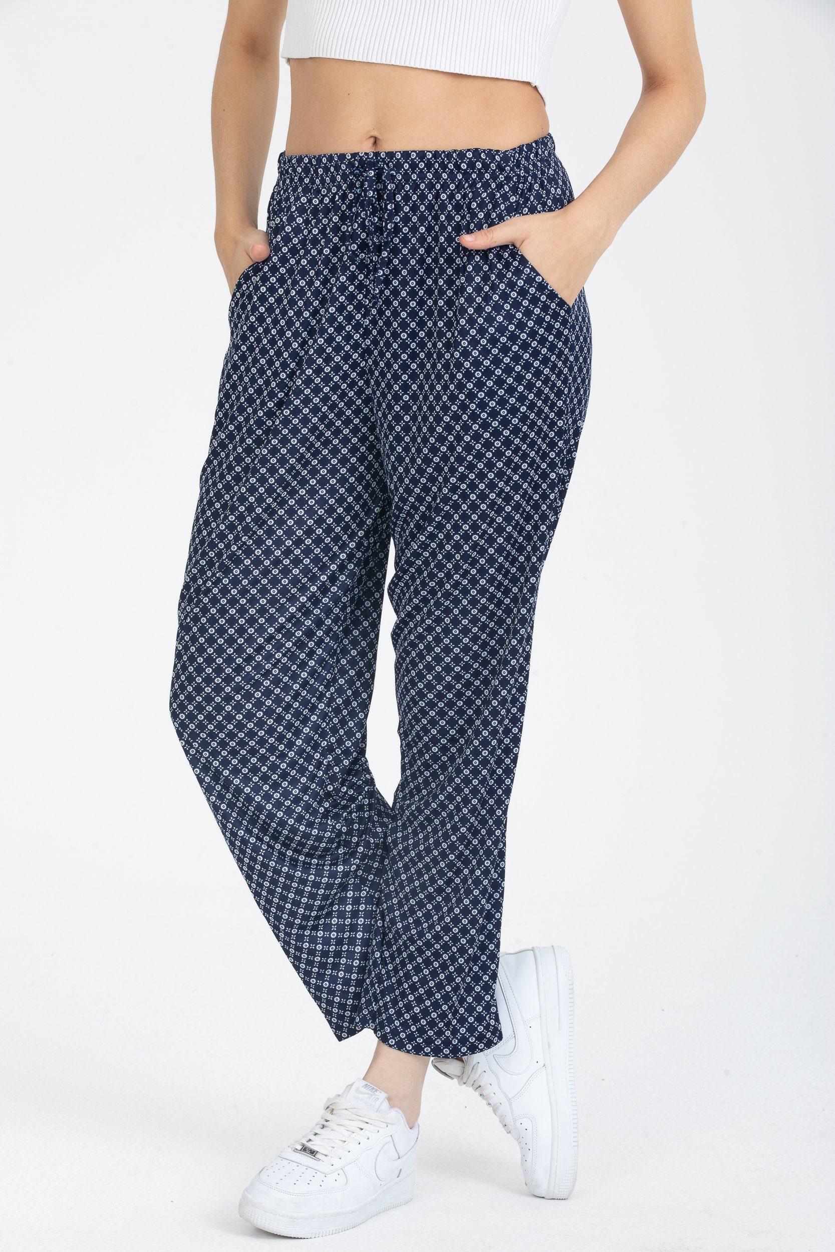 Kendindza Collection Strandhose Damen Sommerhose leicht günstig online kaufen