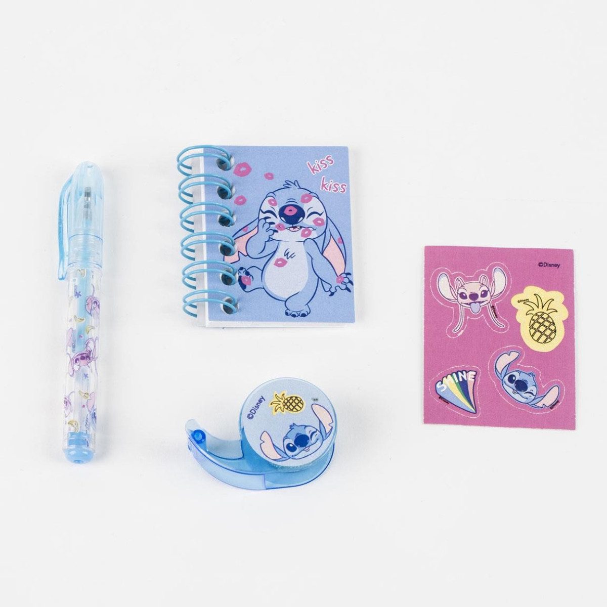 Cerda Schreibtischunterlage Lilo & Stitch Schreibwaren-Set im Mini-Rucksack Kreativset – Bild 2 von 5